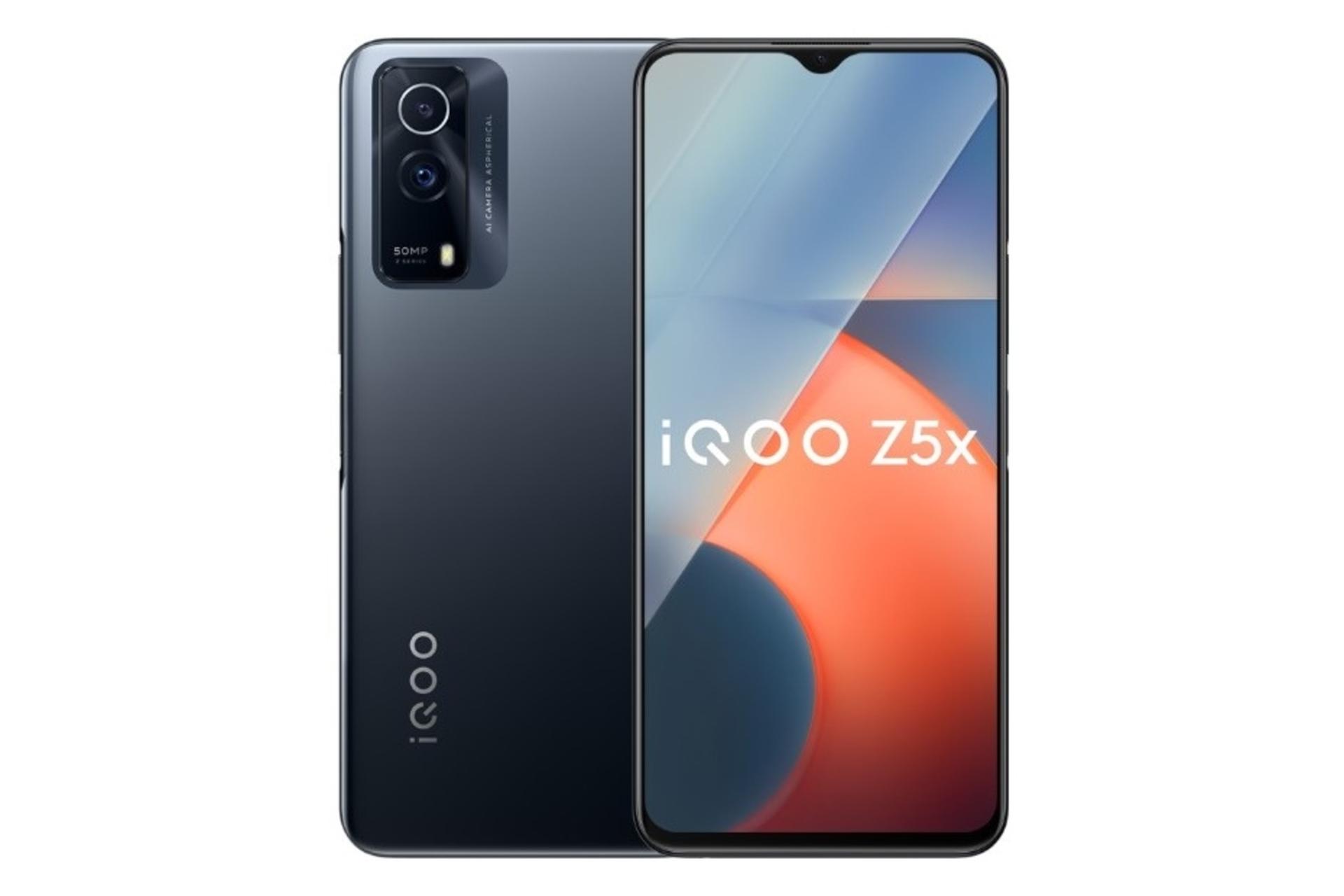 گوشی موبایل ویوو vivo iQOO Z5x مشکی