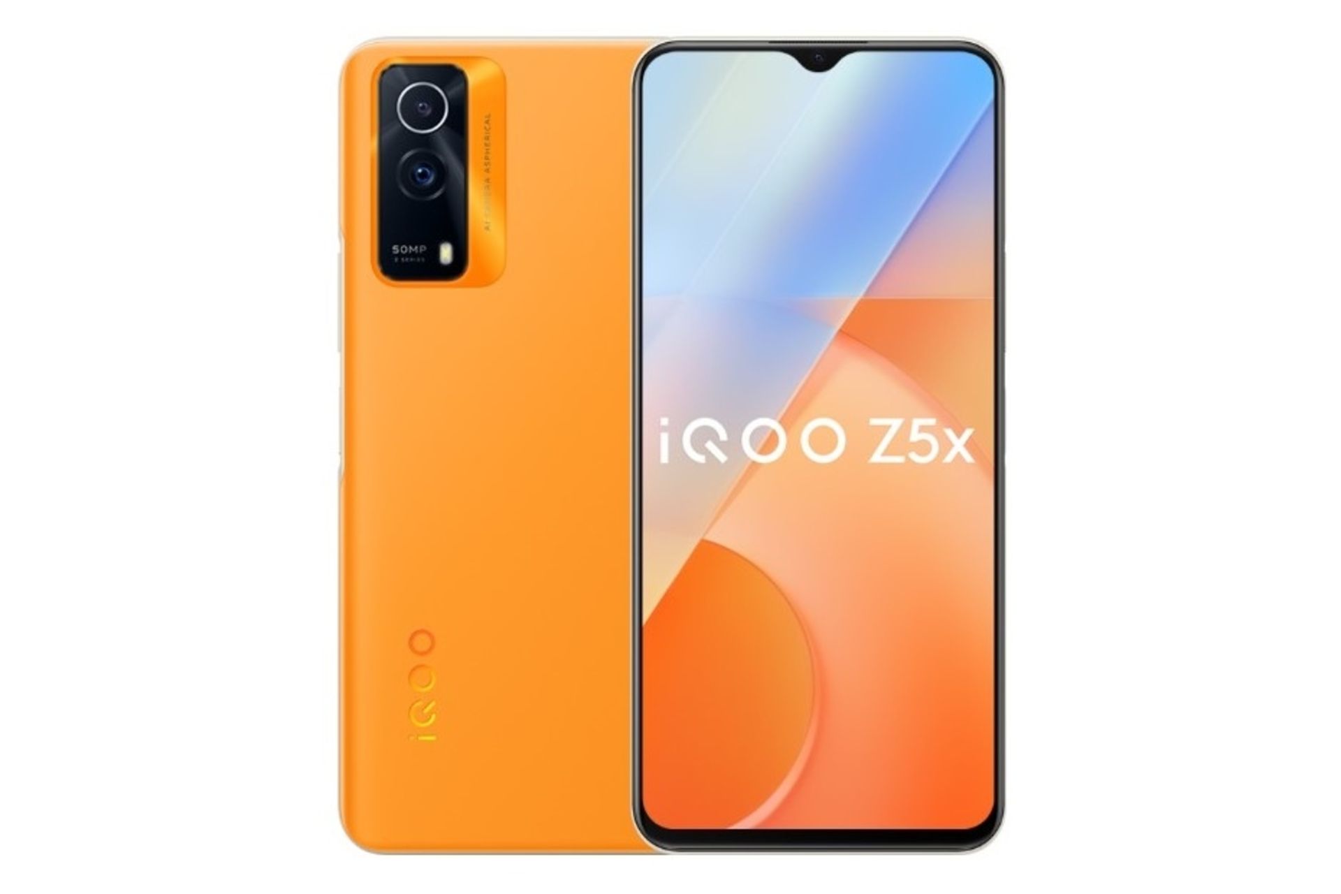 گوشی موبایل ویوو vivo iQOO Z5x نارنجی