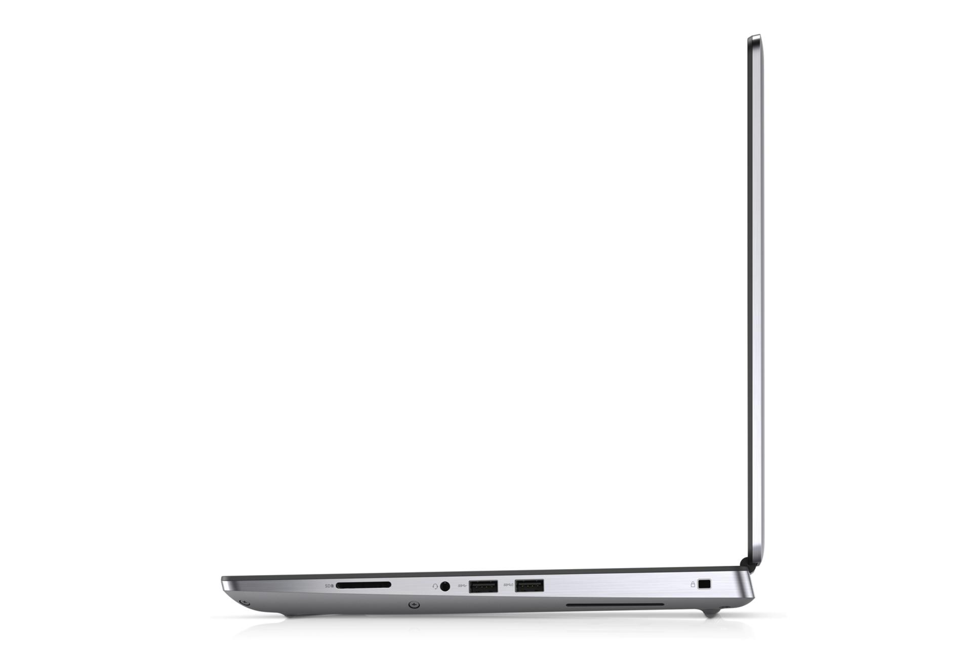 نمای کنار سمت راست لپ تاپ دل Dell Precision 7550