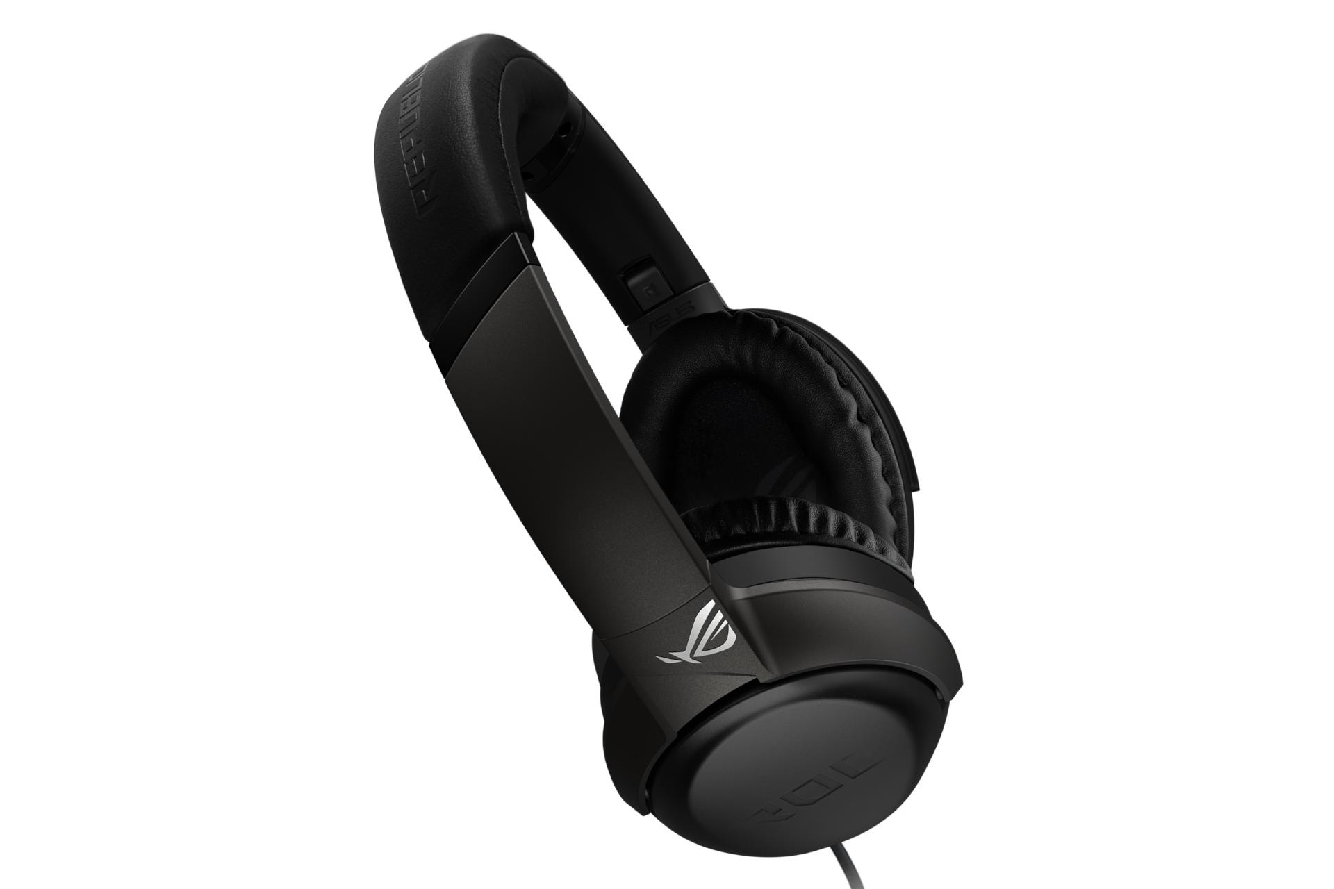 نمای جانبی هدست گیمینگ ایسوس ASUS ROG Strix Go Core مشکی