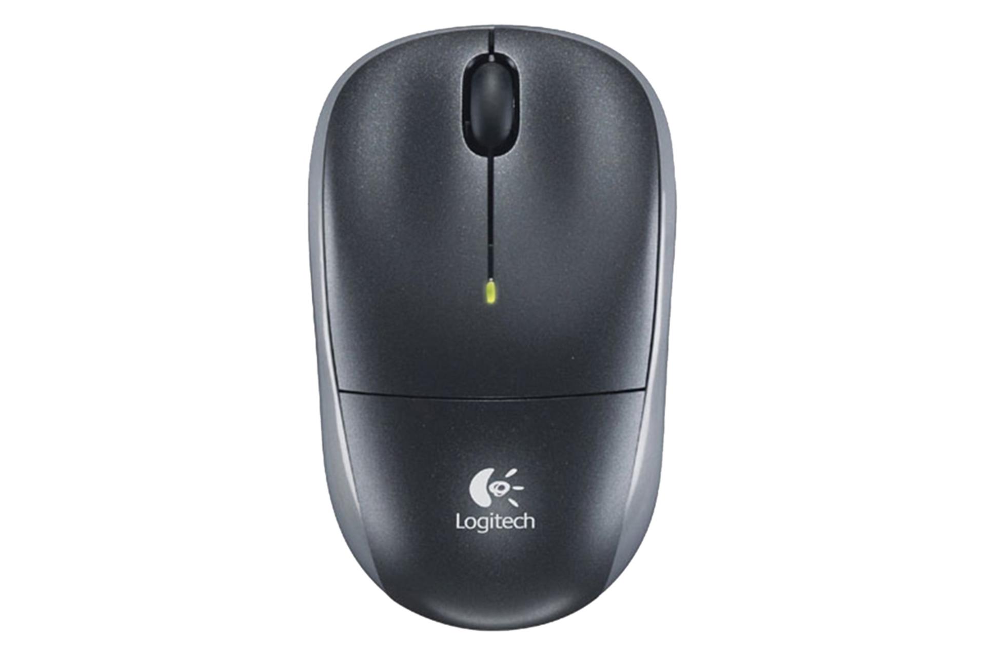 نمای روبرو ماوس لاجیتک M217 مشکی