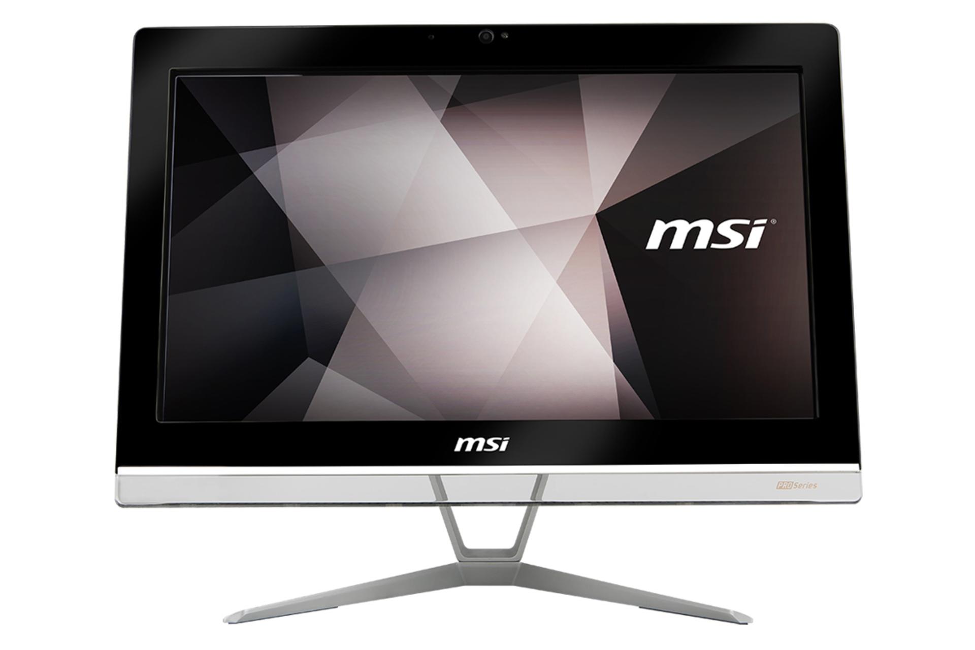 نمای روبرو کامپیوتر آل این وان All in One MSI Pro 20EX 8GL Celeron