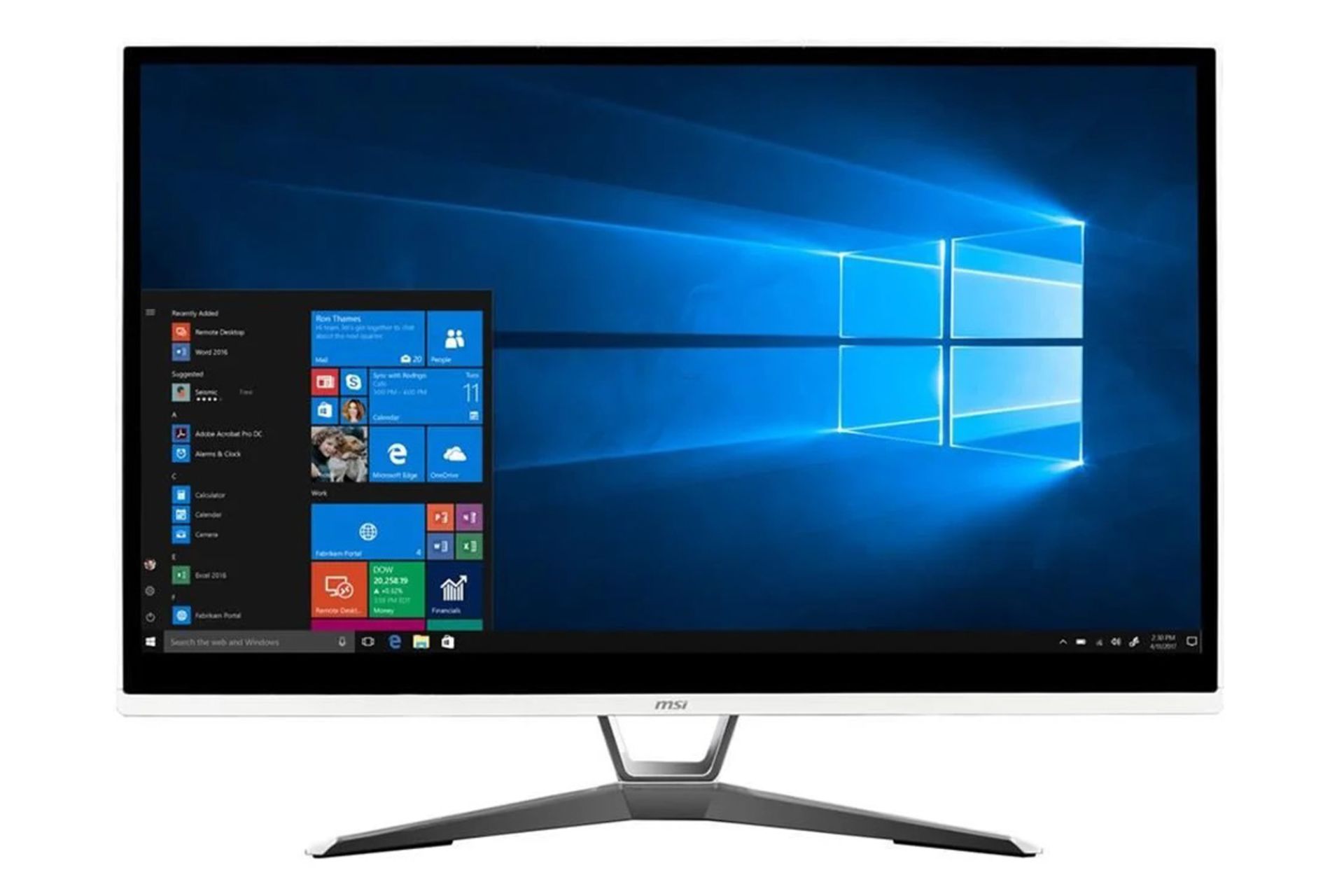 نمای روبرو کامپیوتر آل این وان All in One MSI Core i5-9400