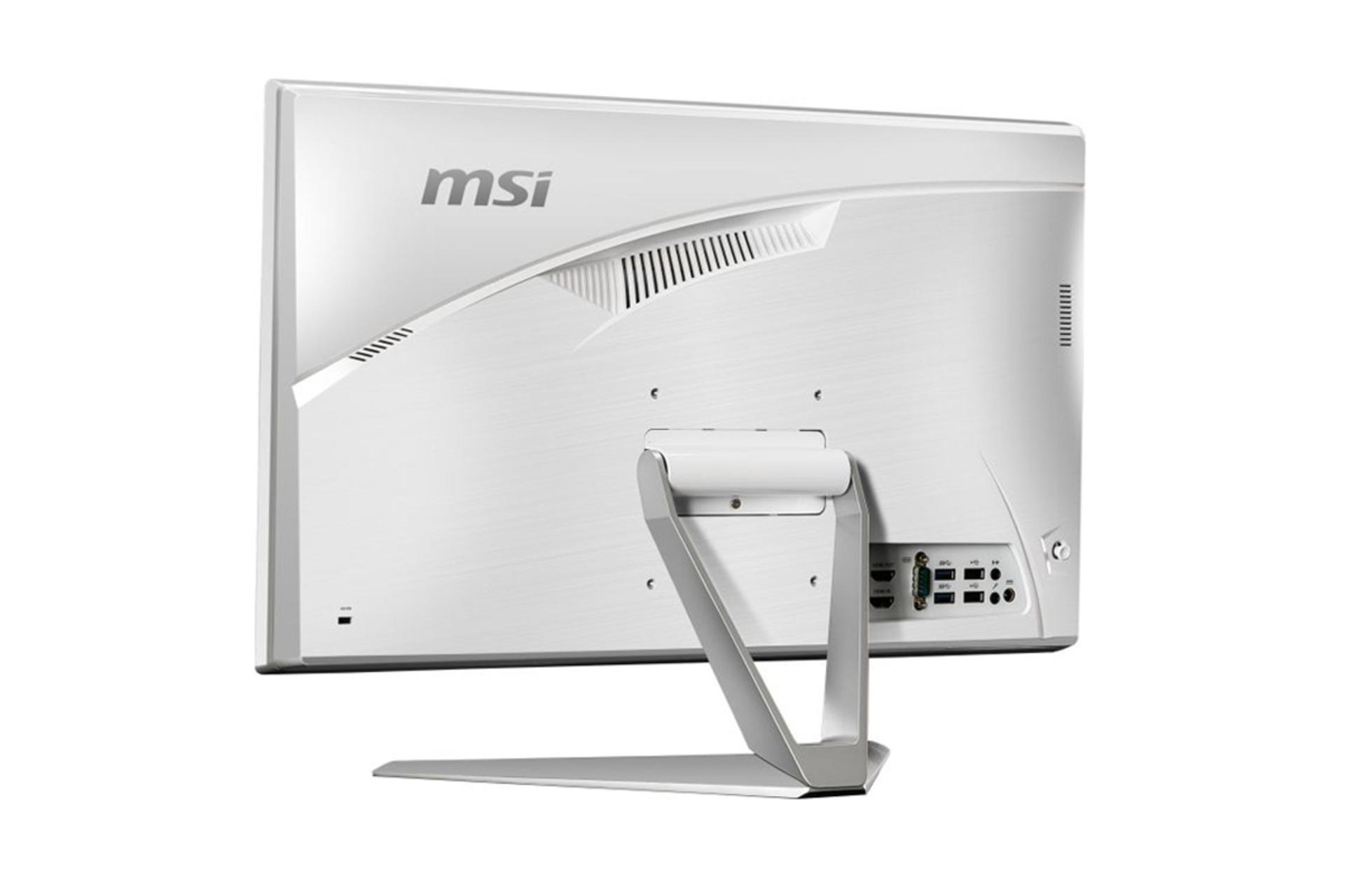 نمای پشت کامپیوتر آل این وان All in One MSI Pro 22X 10M Core i7