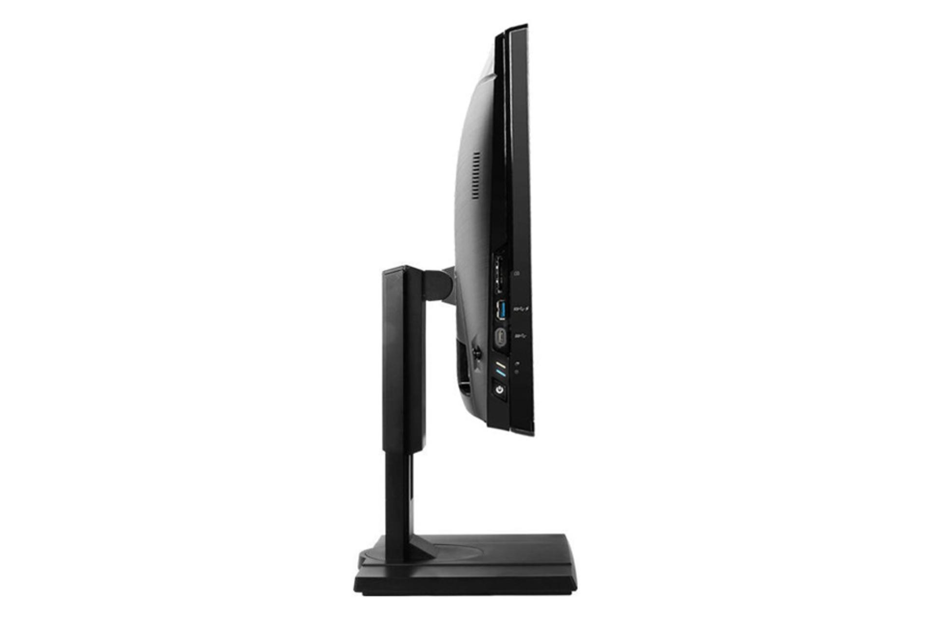 نمای چپ کامپیوتر آل این وان All in One MSI Pro 22X Pivot 10M Core i5