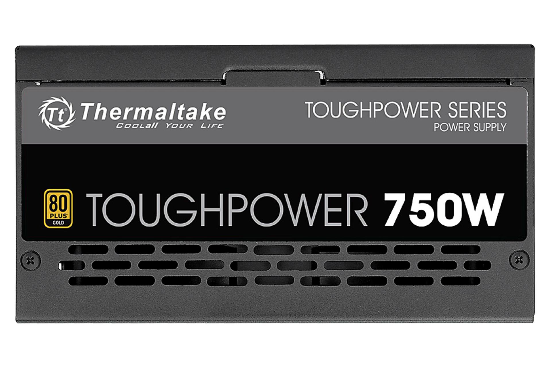 نمای پشت پاور کامپیوتر ترمالتیک Toughpower با توان 750 وات
