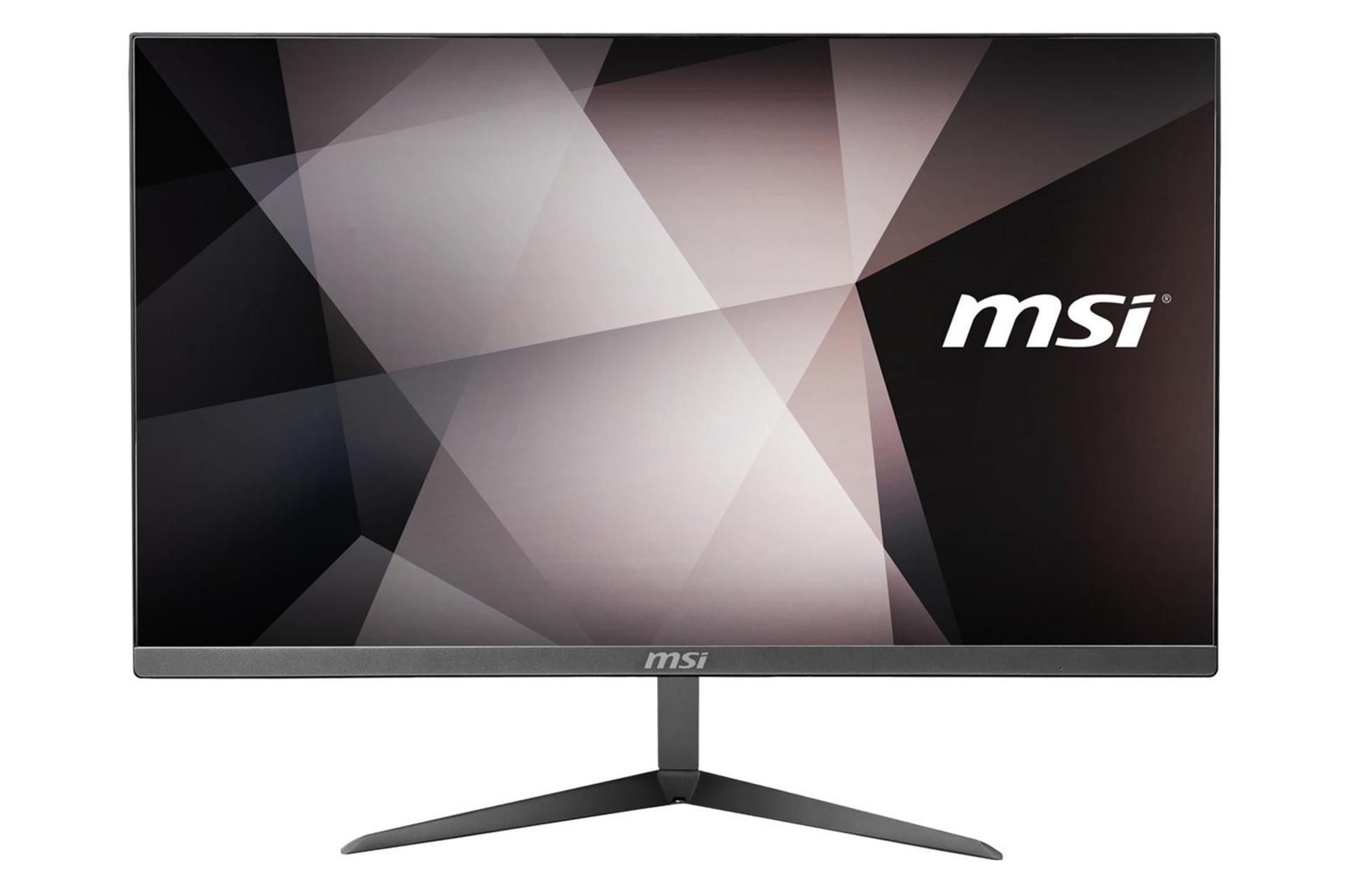 نمای روبر کامپیوتر آل این وان All in One MSI Pro 24X 7M Pentium Gold