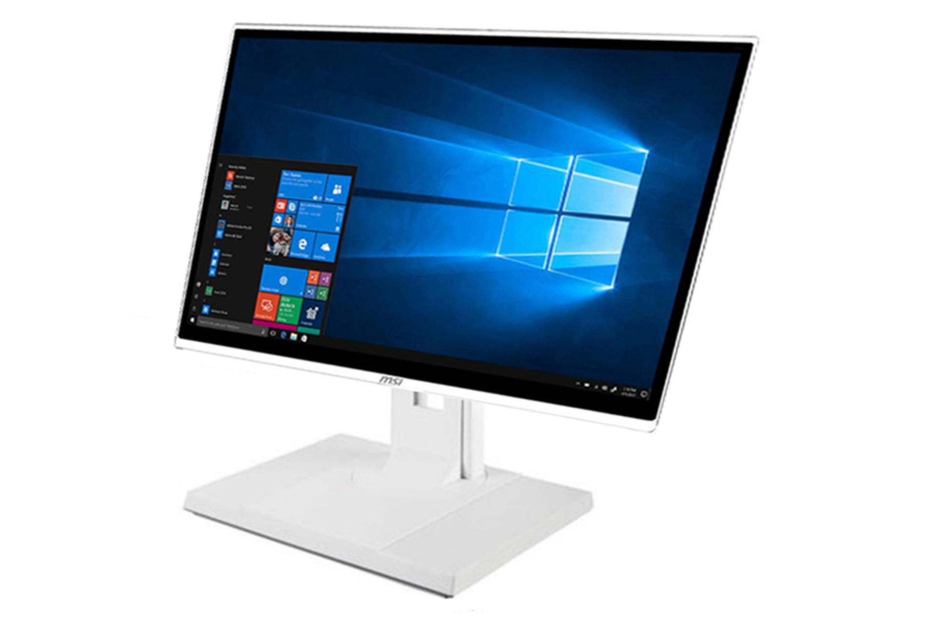 نمای راست آل این وان All in One MSI Pro 22X Pivot 10M Core i3