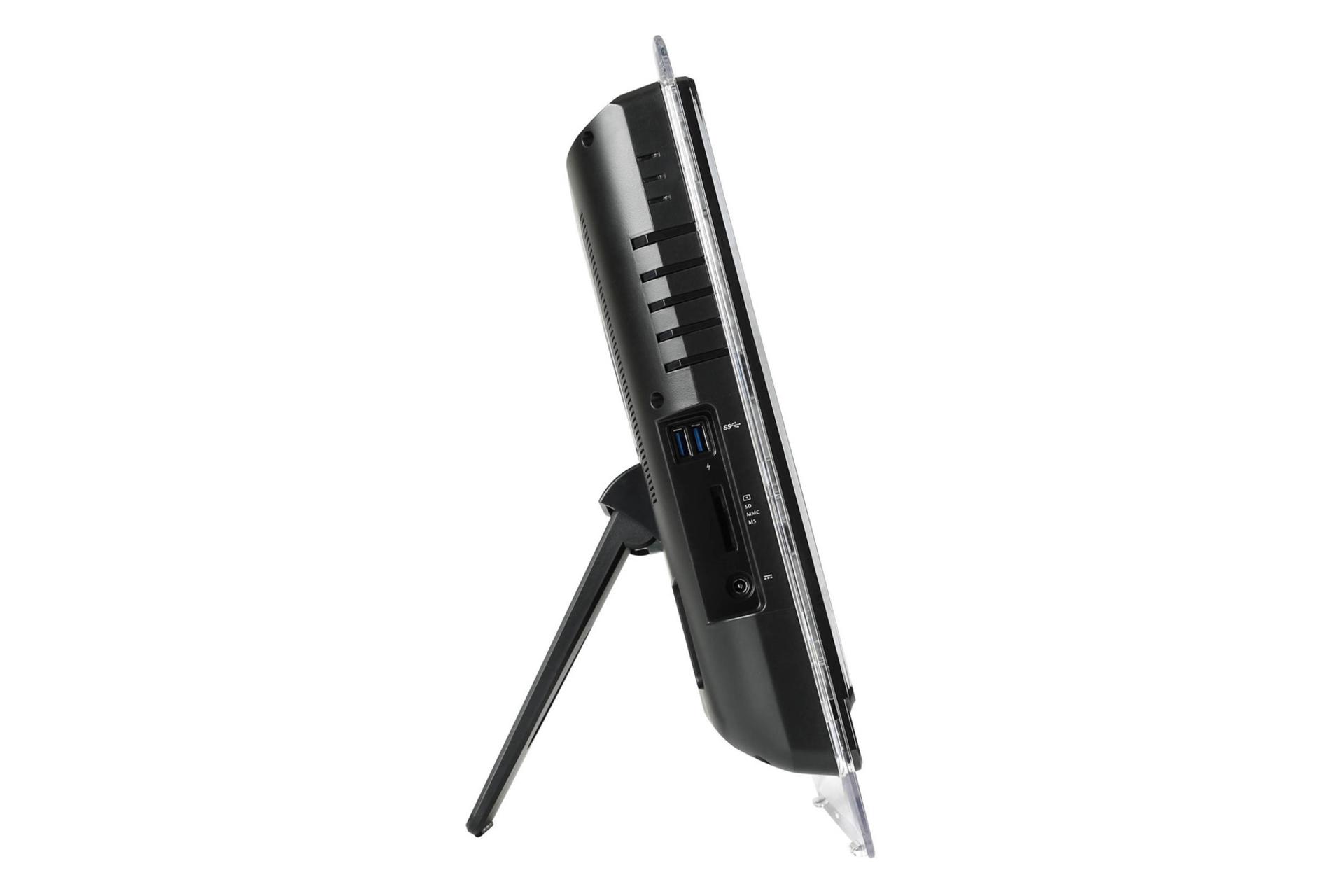 نمای چپ کامپیوتر آل این وان All in One MSI Pro 20ET 4BW Celeron-N3150