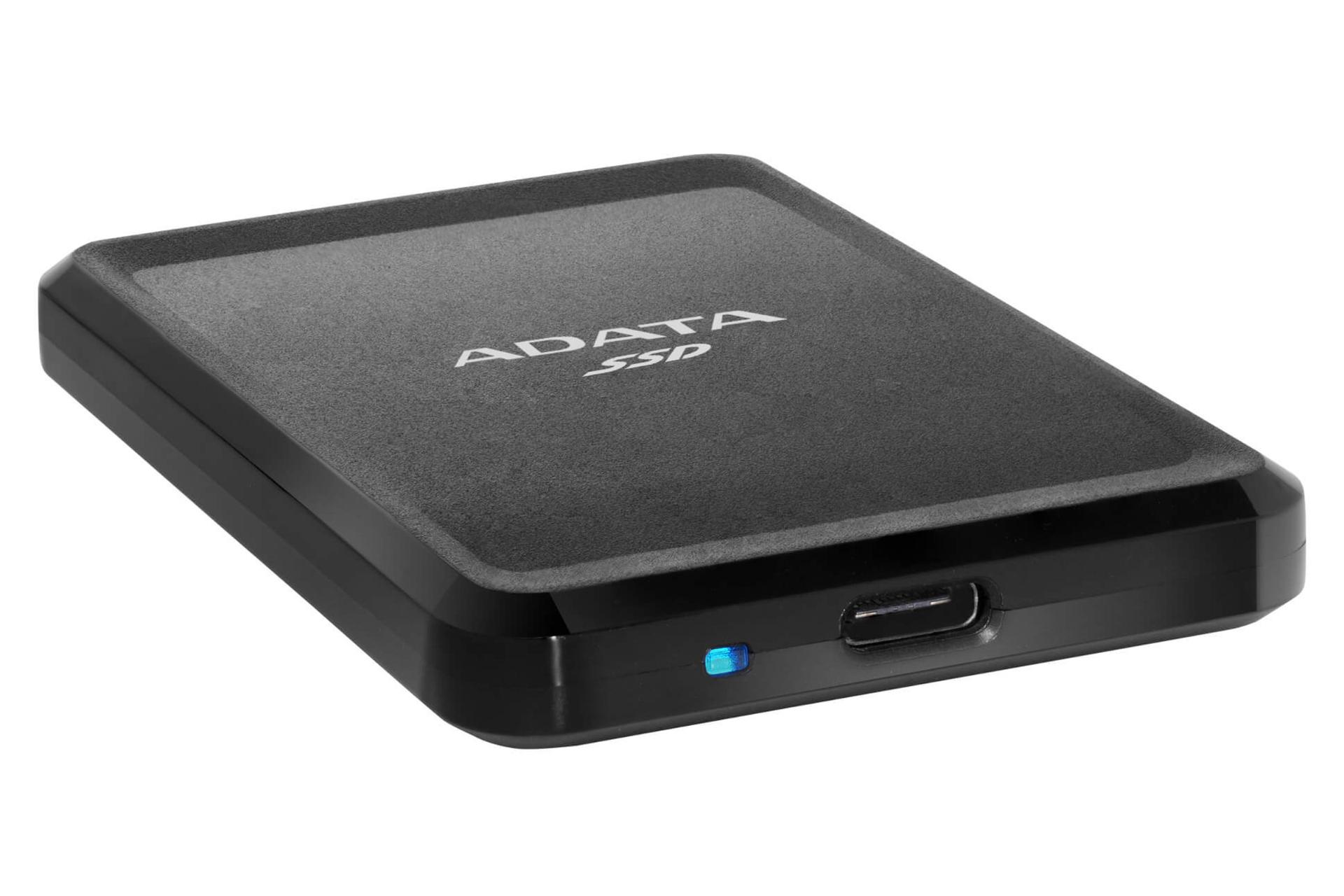 نمای پایین SSD ای دیتا SC685 USB 3.2 Gen 2 ظرفیت 250 گیگابایت