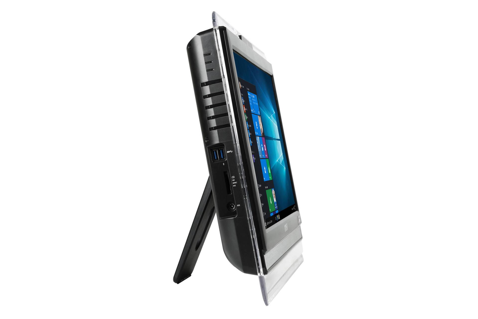 درگاه چپ کامپیوتر آل این وان All in One MSI Pro 20ET 4BW Celeron-N3150