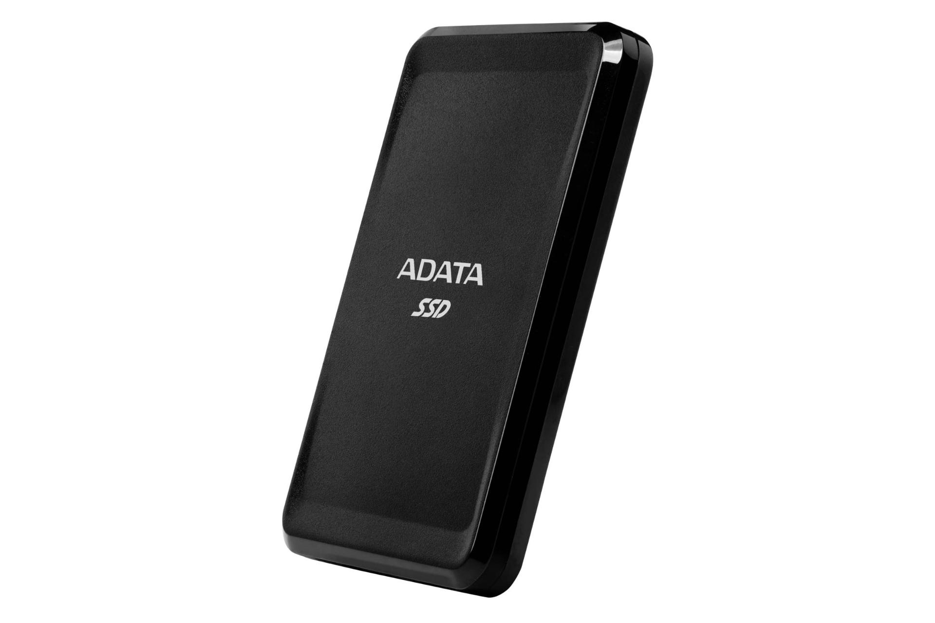 نمای راست SSD ای دیتا SC685 USB 3.2 Gen 2 ظرفیت 250 گیگابایت