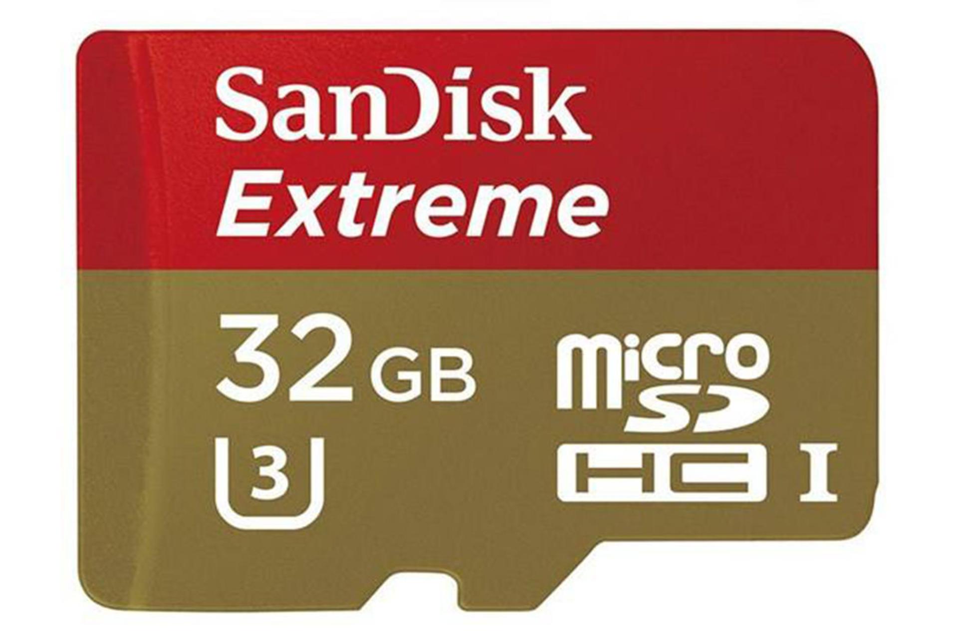 SanDisk Extreme microSDHC Class 10 UHS-I U3 32GB