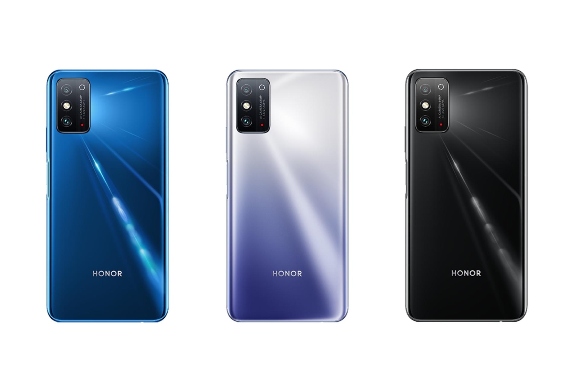 رنگ های مختلف گوشی موبایل آنر X30 مکس / HONOR X30 Max