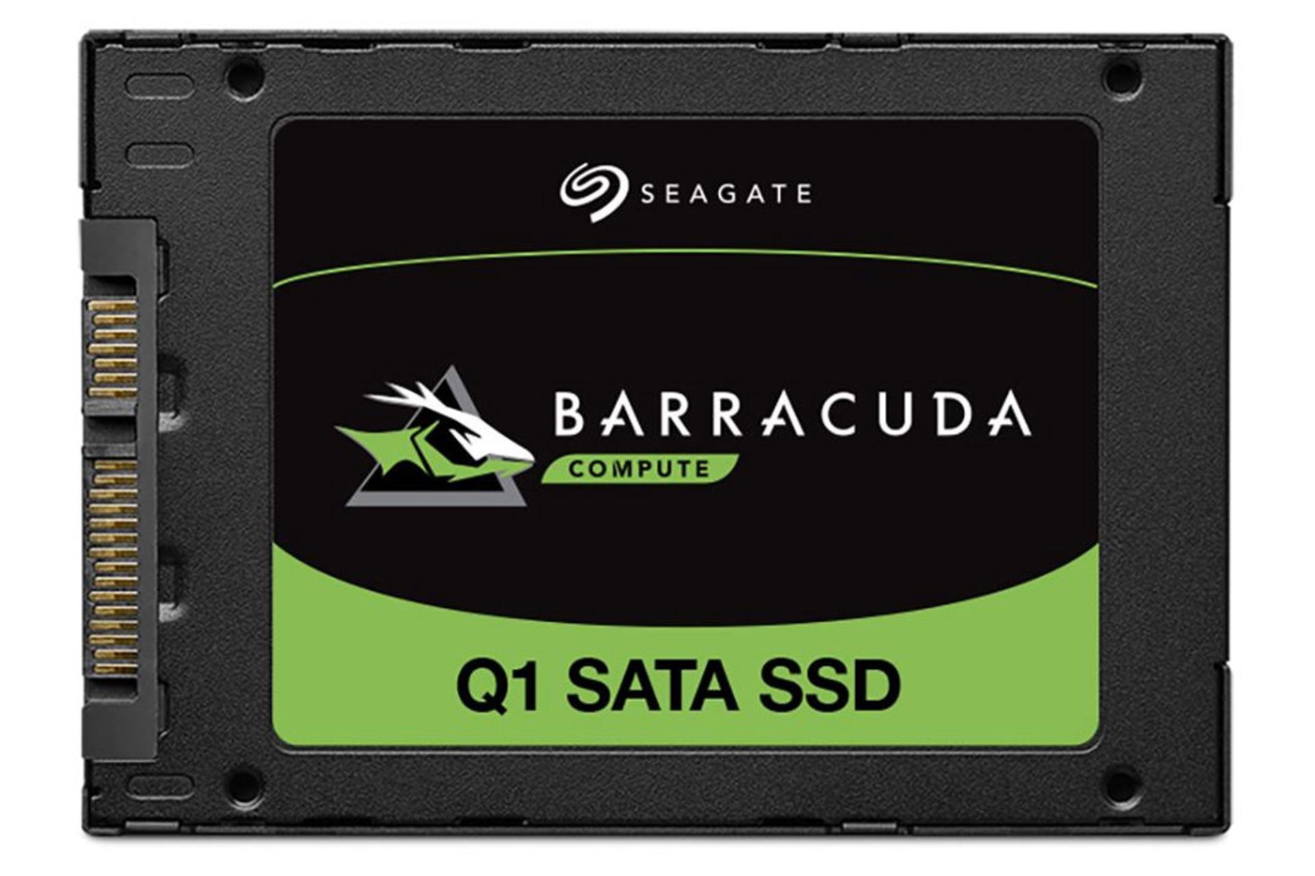 نمای پشت SSD سیگیت BarraCuda Q1 SSD SATA 2.5 Inch ظرفیت 240 گیگابایت