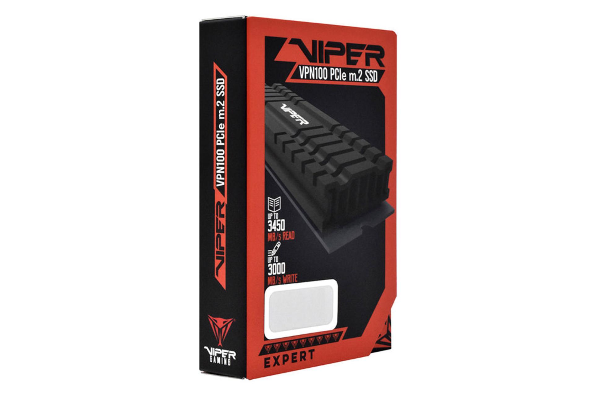 جعبه SSD پاتریوت Viper VPN100 NVMe M.2 ظرفیت 256 گیگابایت