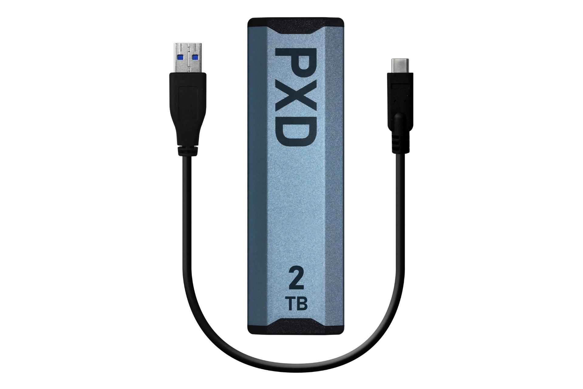 نمای کابل SSD پاتریوت PXD NVMe M.2 ظرفیت 2 ترابایت
