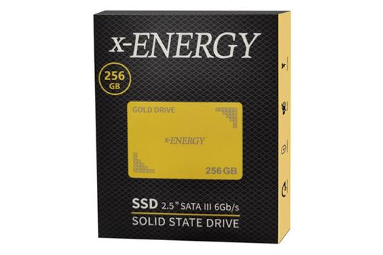 جعبه SSD ایکس انرژی Gold Drive SATA 2.5 Inch ظرفیت 256 گیگابایت