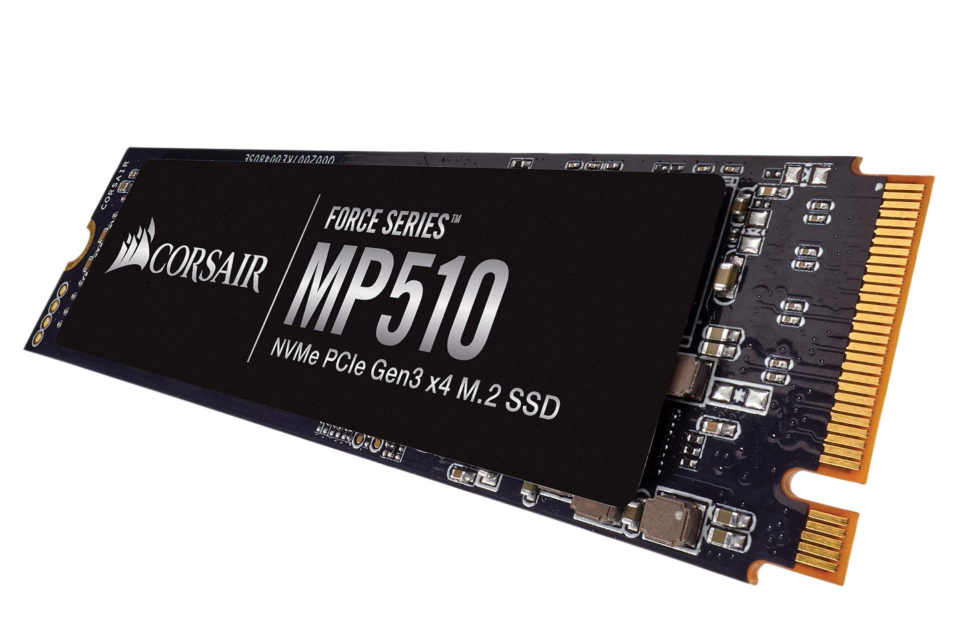 نمای راست SSD کورسیر Force MP510 NVMe M.2 ظرفیت 1.92 ترابایت
