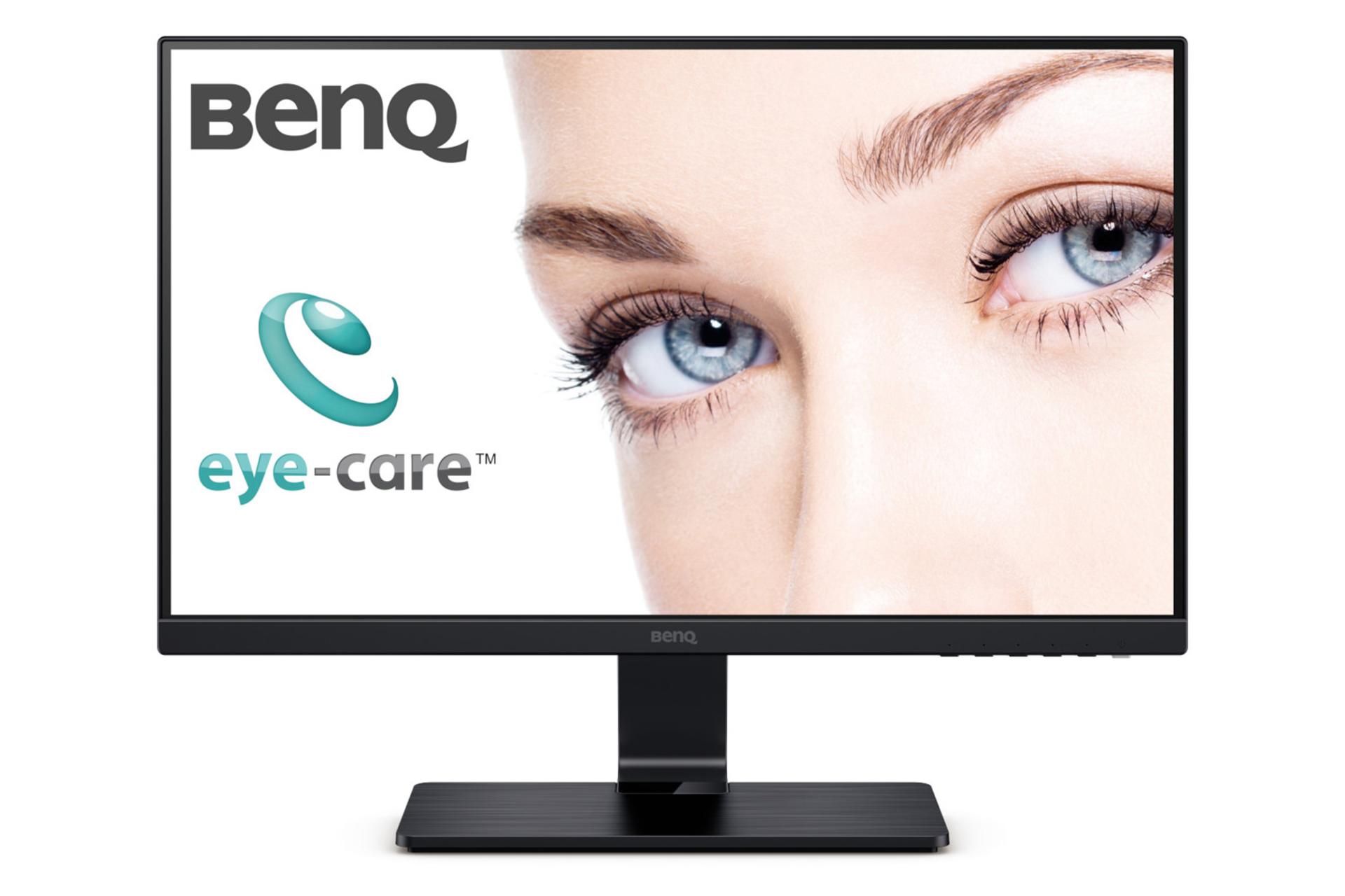 نمای جلو مانیتور بنکیو 24 اینچ مدل GW2475H رنگ مشکی