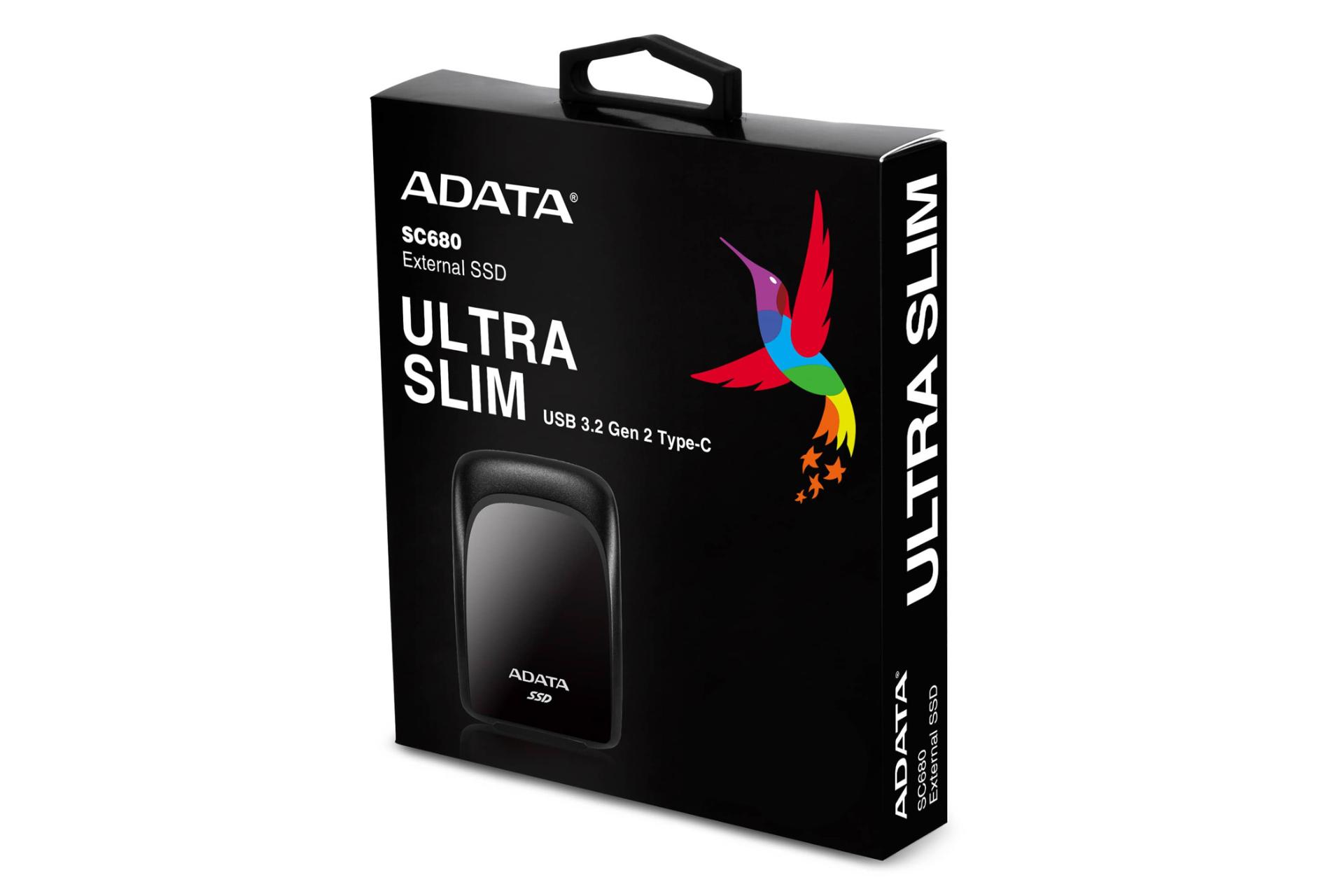 جعبه SSD ای دیتا SC680 USB 3.2 Gen 2 ظرفیت 1.92 ترابایت