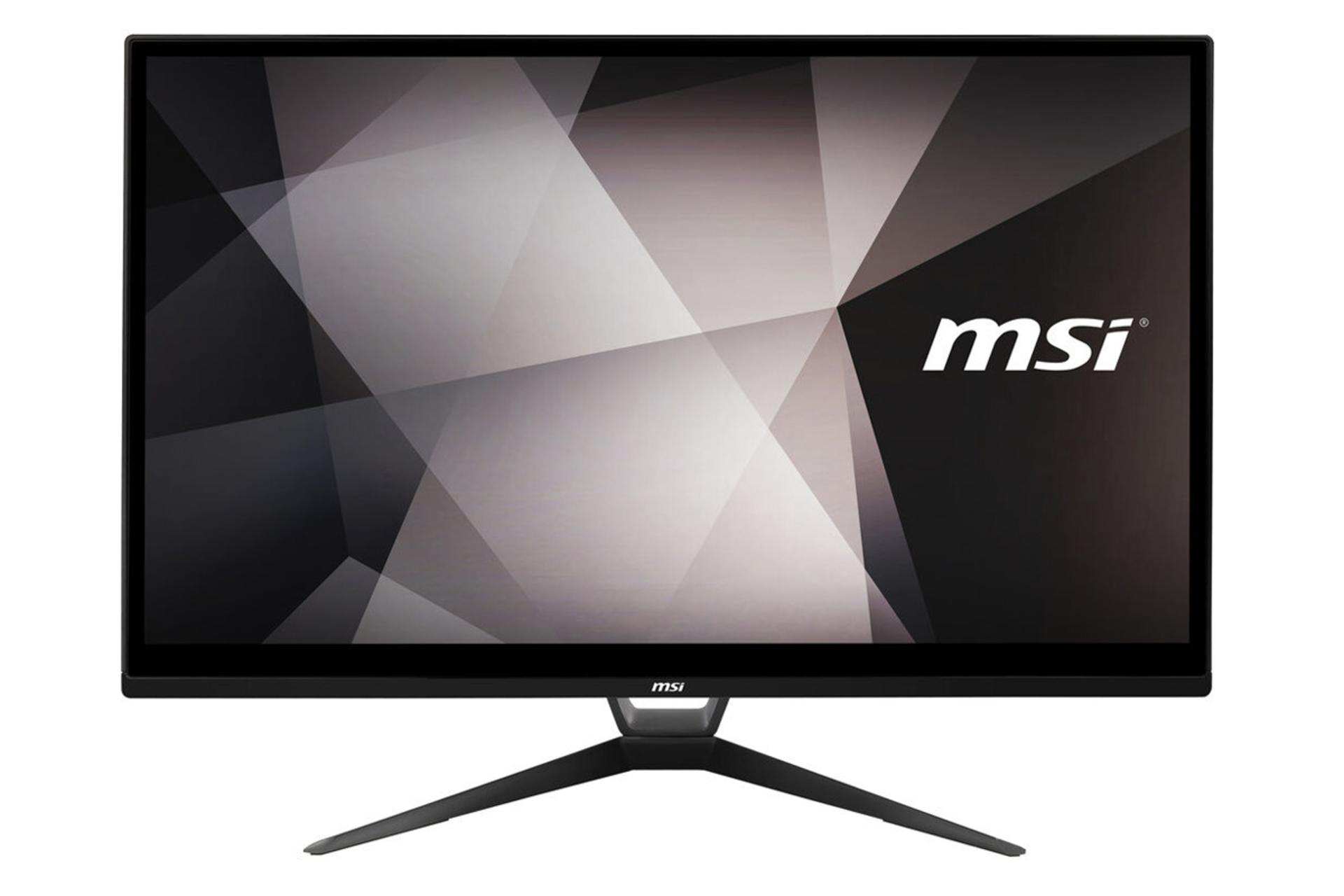 نمای روبرو کامپیوتر آل این وان All in One MSI Pro 22X 10M Core i3-10100 