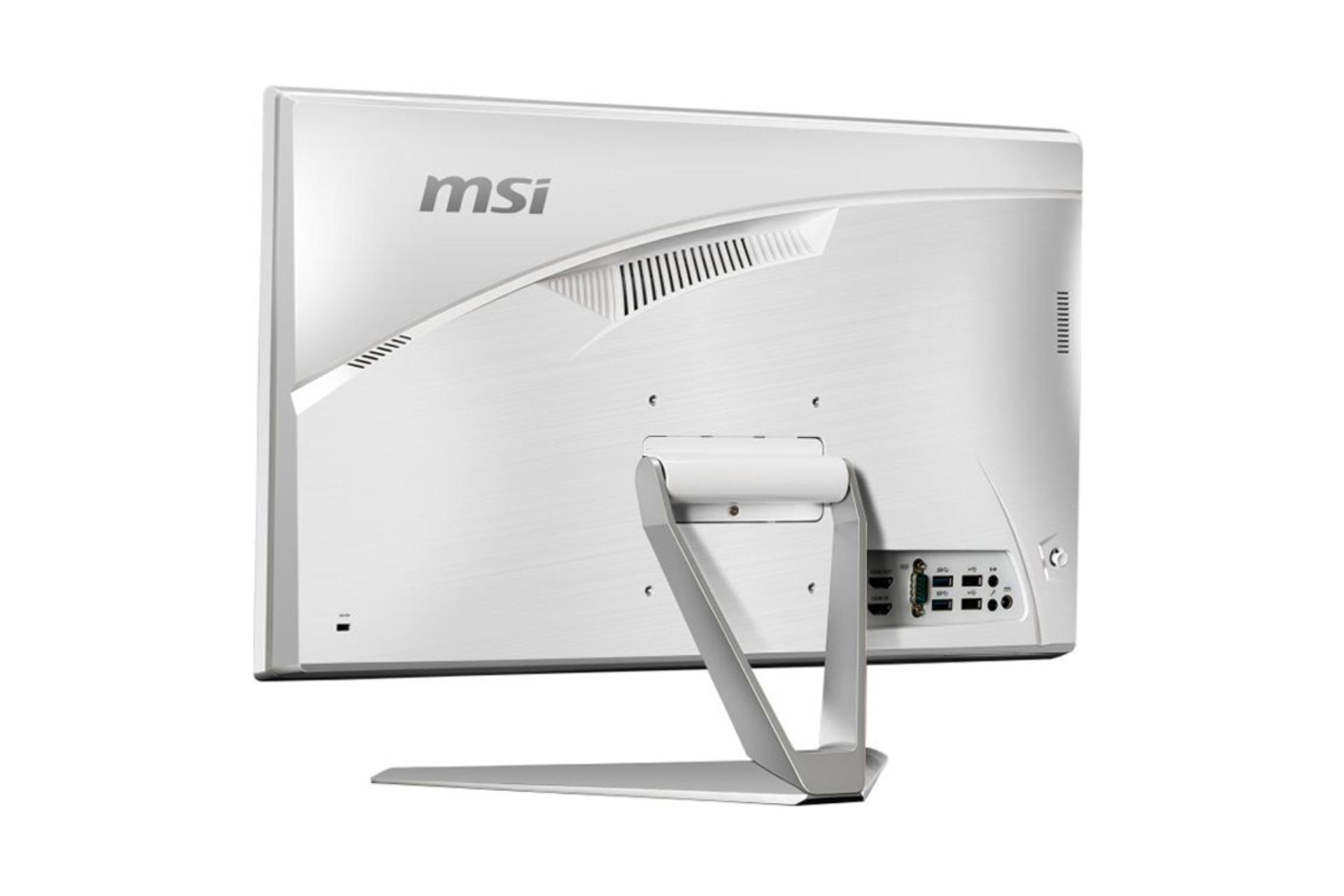 نمای پشت کامپیوتر آل این وان All in One MSI Pro 22X 9M Core i7-9700