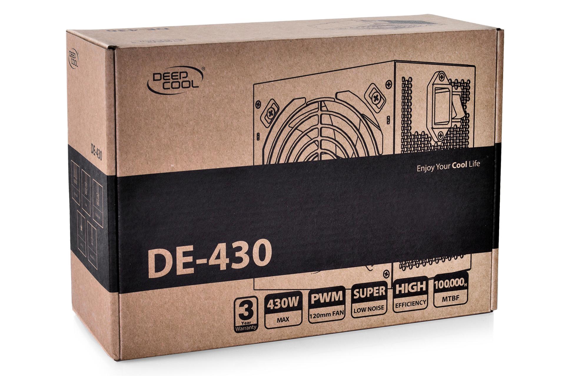 جعبه پاور کامپیوتر دیپ کول DE430 با توان 300 وات