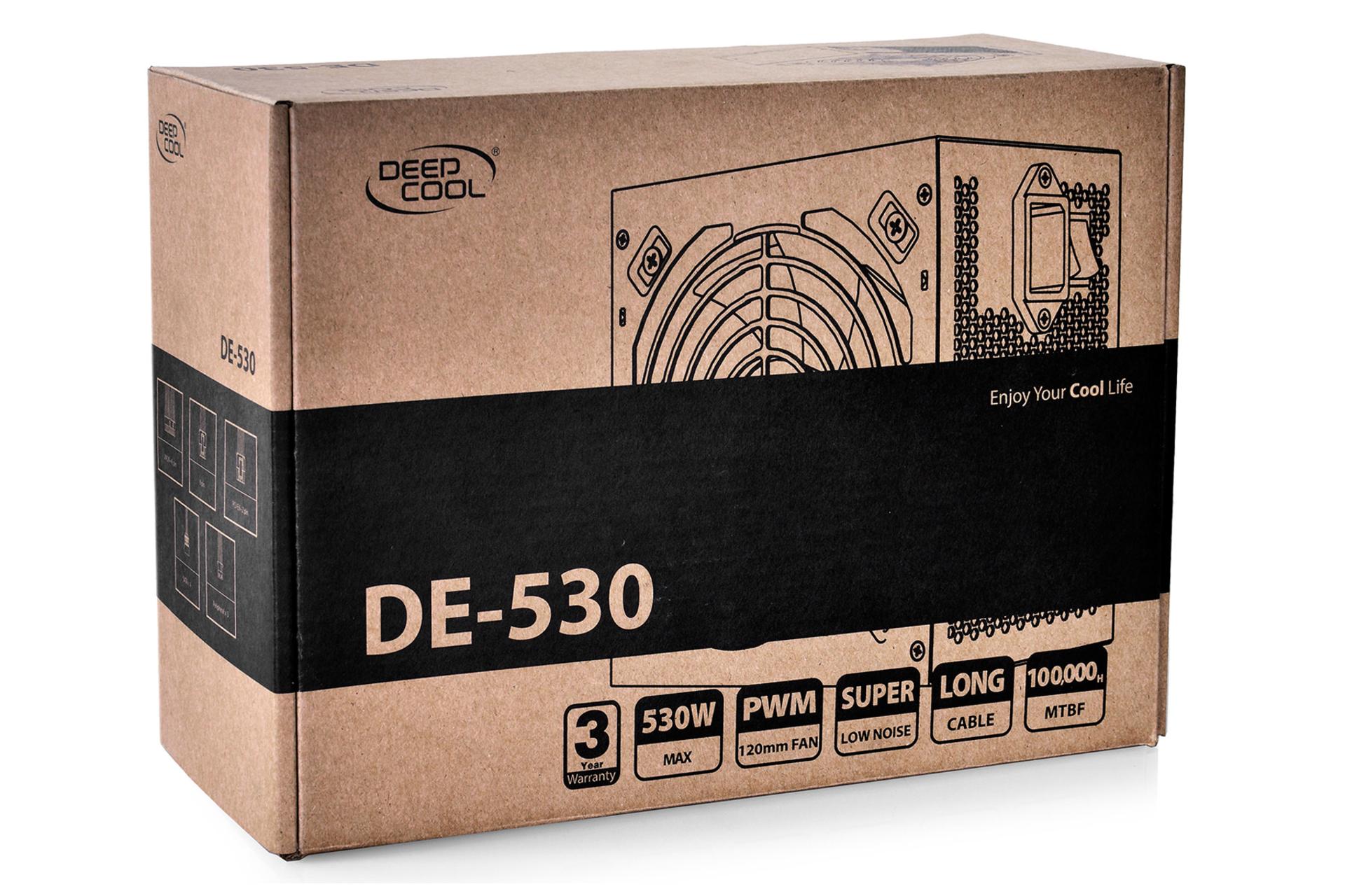 جعبه پاور کامپیوتر دیپ کول DE530 با توان 400 وات