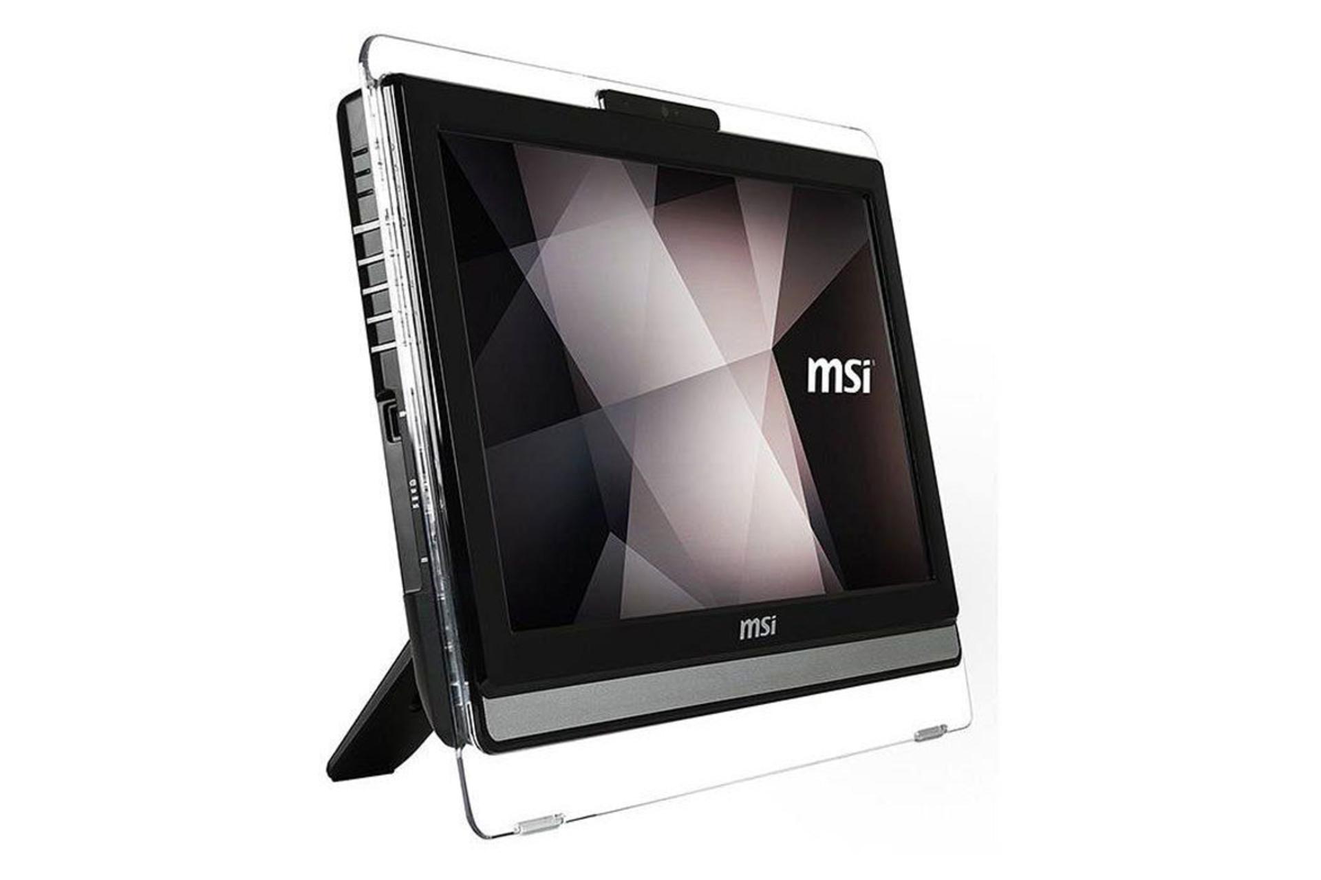 نمای چپ کامپیوتر آل این وان All in One MSI pro 20e 7m Core i5-7400