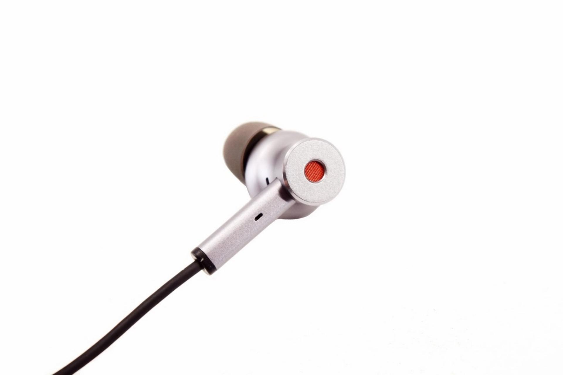 هدست توگوشی بی سیم وان مور DUAL DRIVER BT ANC نقره‌ای