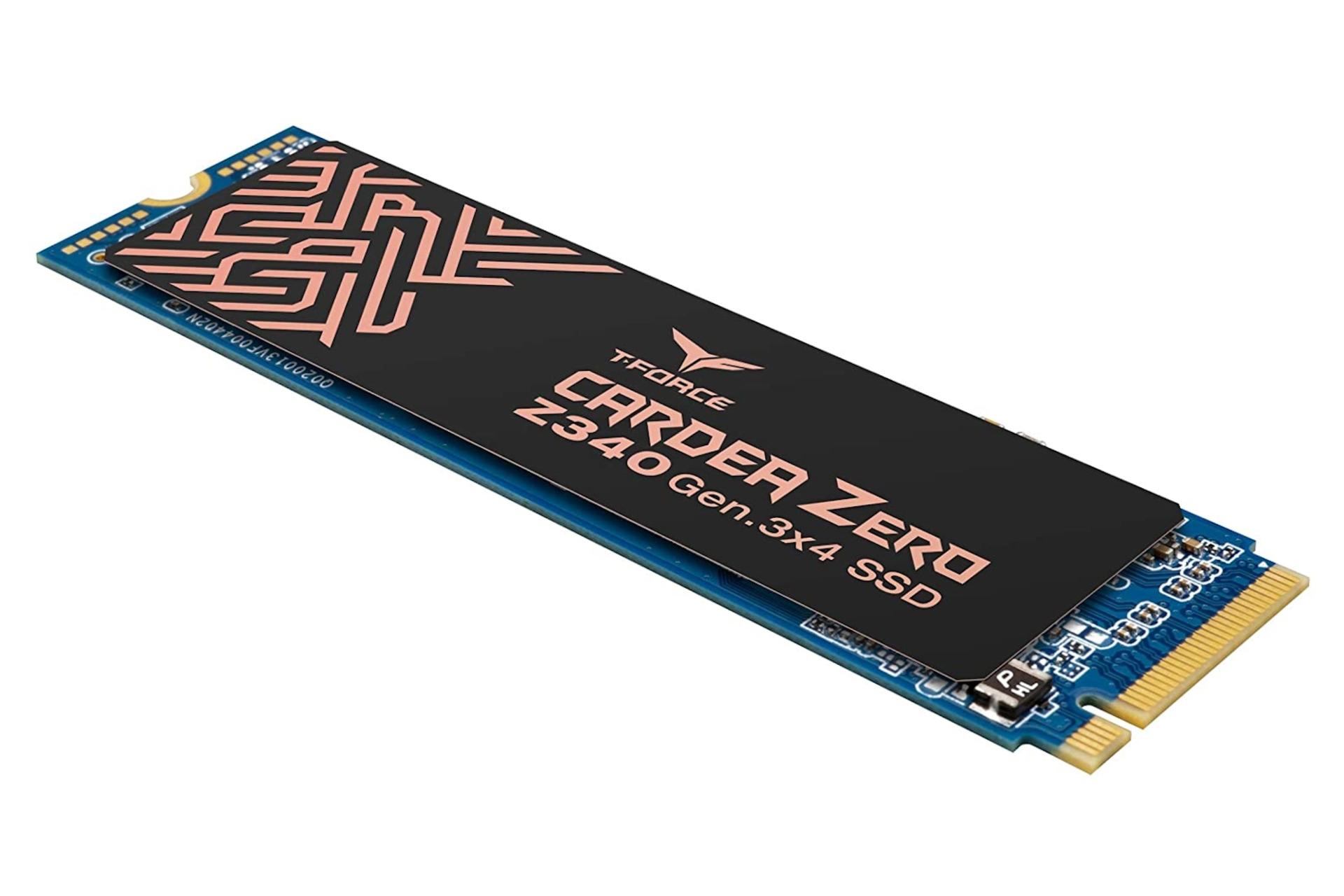 نمای راست SSD تیم گروپ T-Force CARDEA Zero Z340 NVMe M.2 TeamGroup