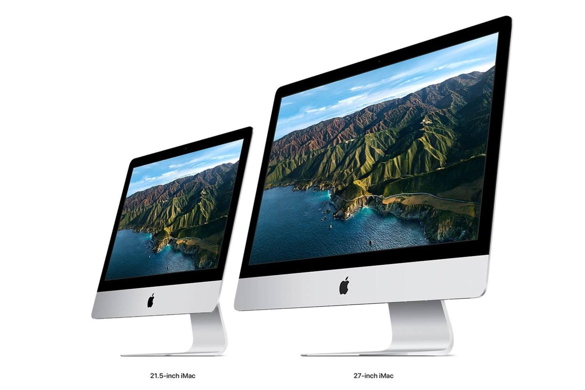 مقایسه ابعاد کامپیوتر آل این وان All in One Apple iMac 2020 27 inch