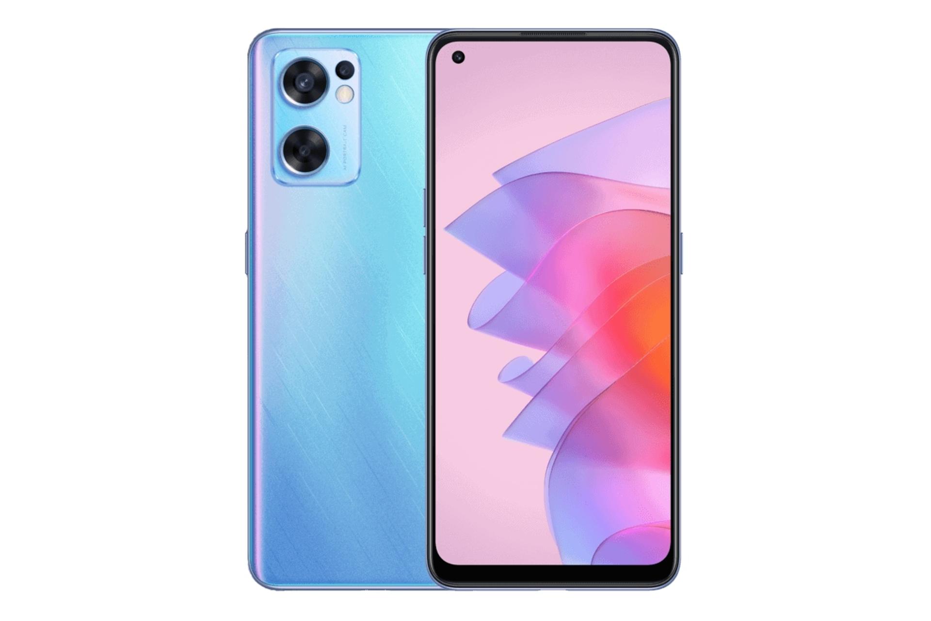 گوشی موبایل اوپو Oppo Reno7 SE 5G آبی