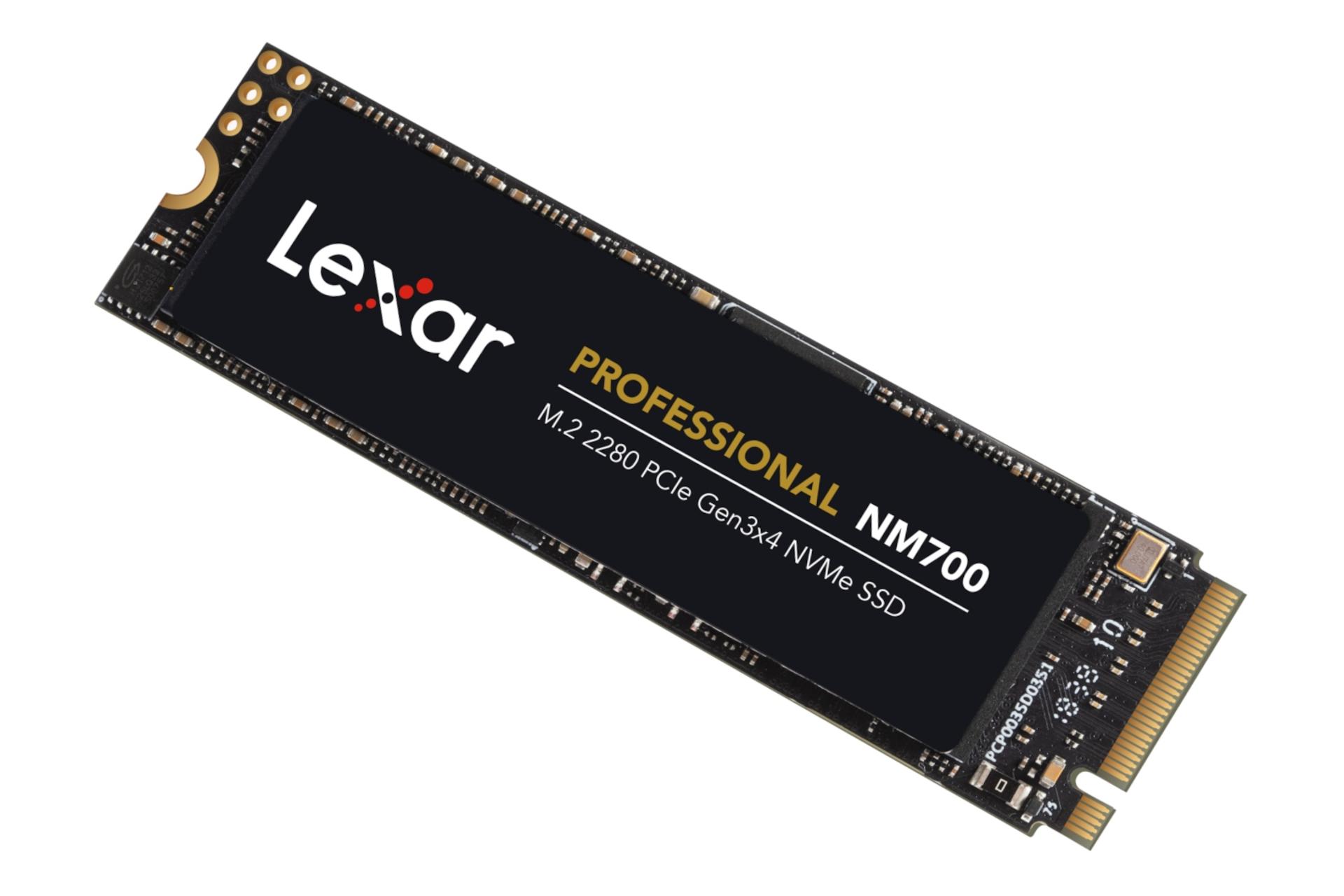 نمای بالا SSD لکسار Lexar NM700 NVMe M.2