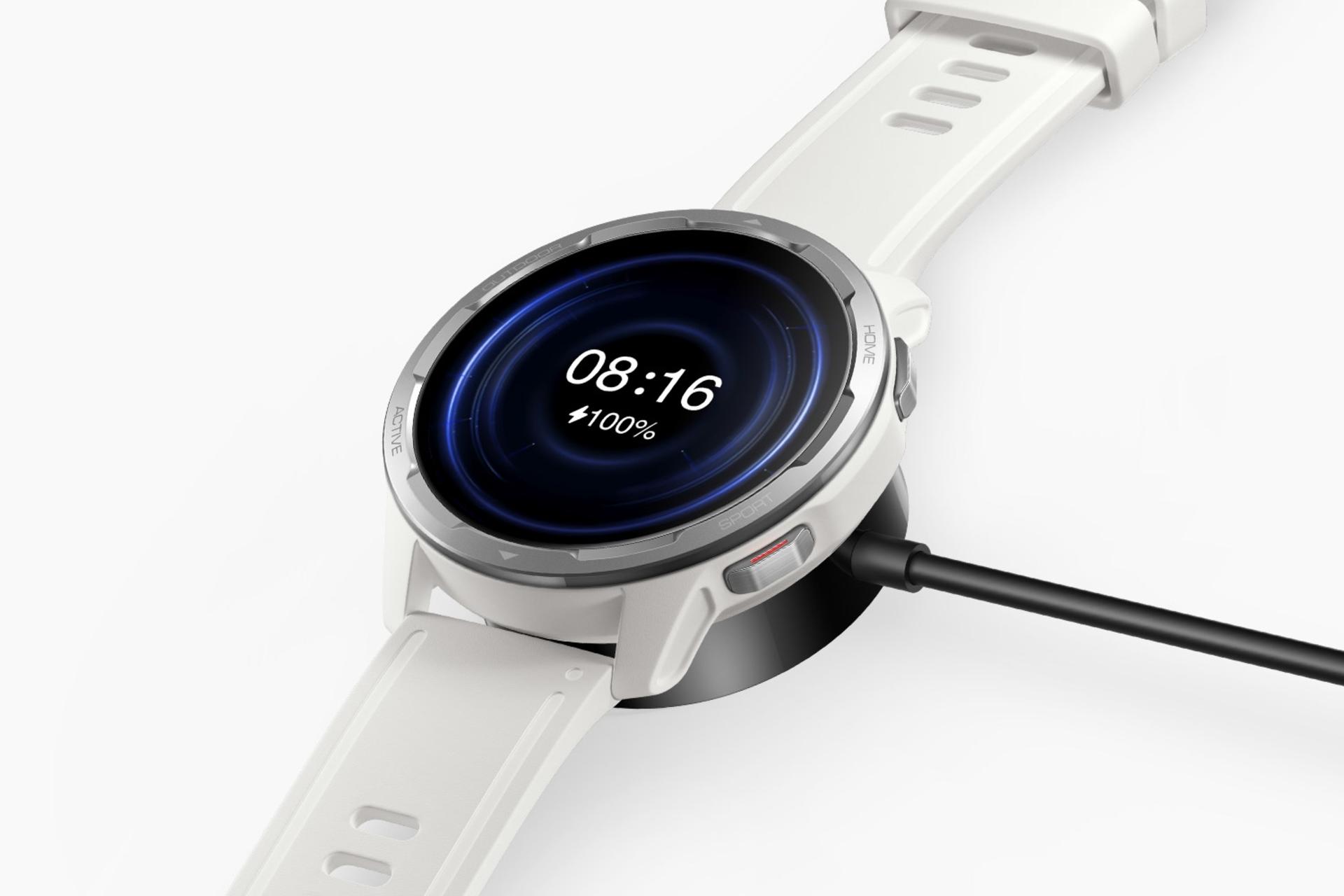 واچ کالر 2 شیائومی / Xiaomi Watch Color 2 در حال شارژ