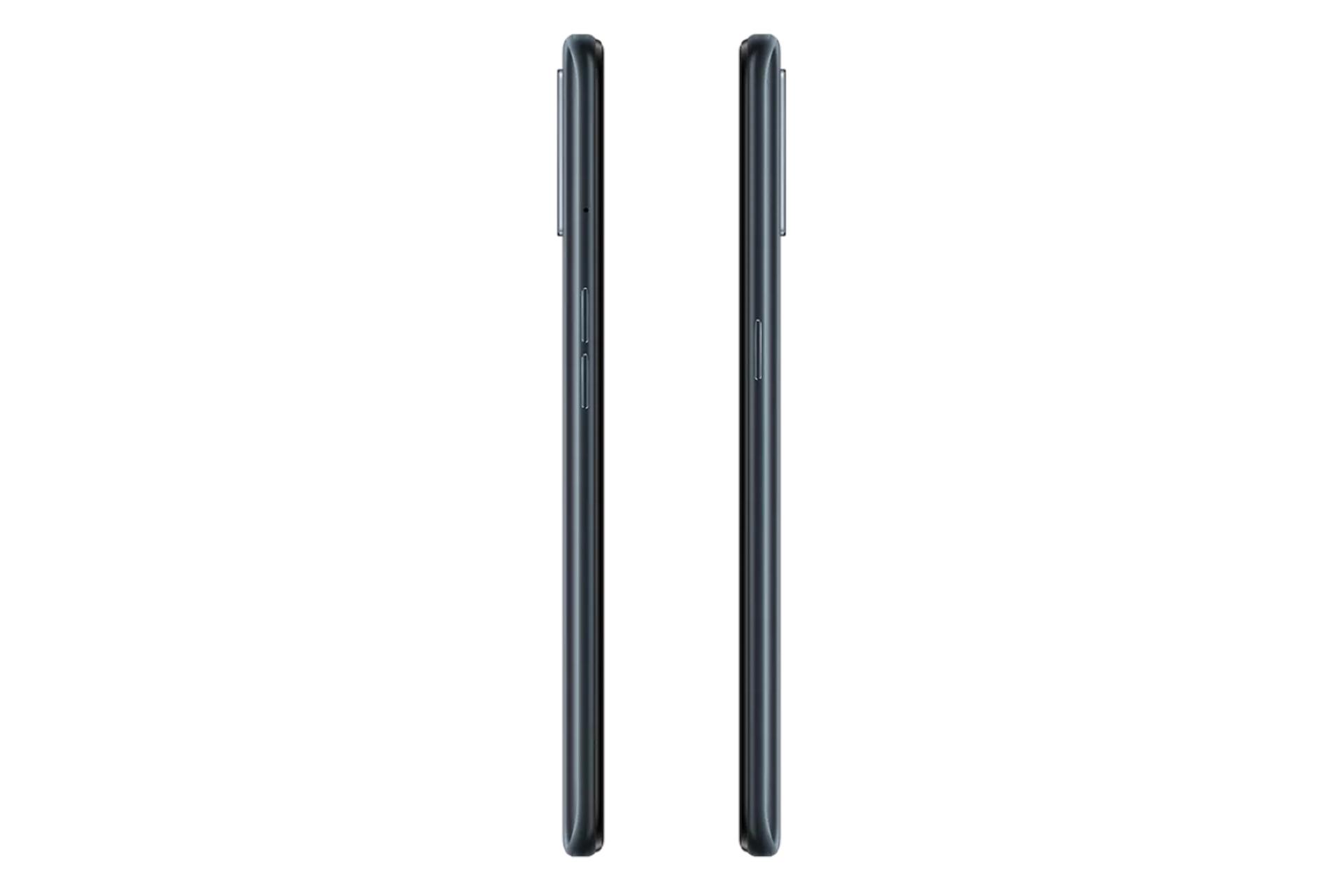 نمای جانبی گوشی موبایل اوپو Oppo A11s خاکستری