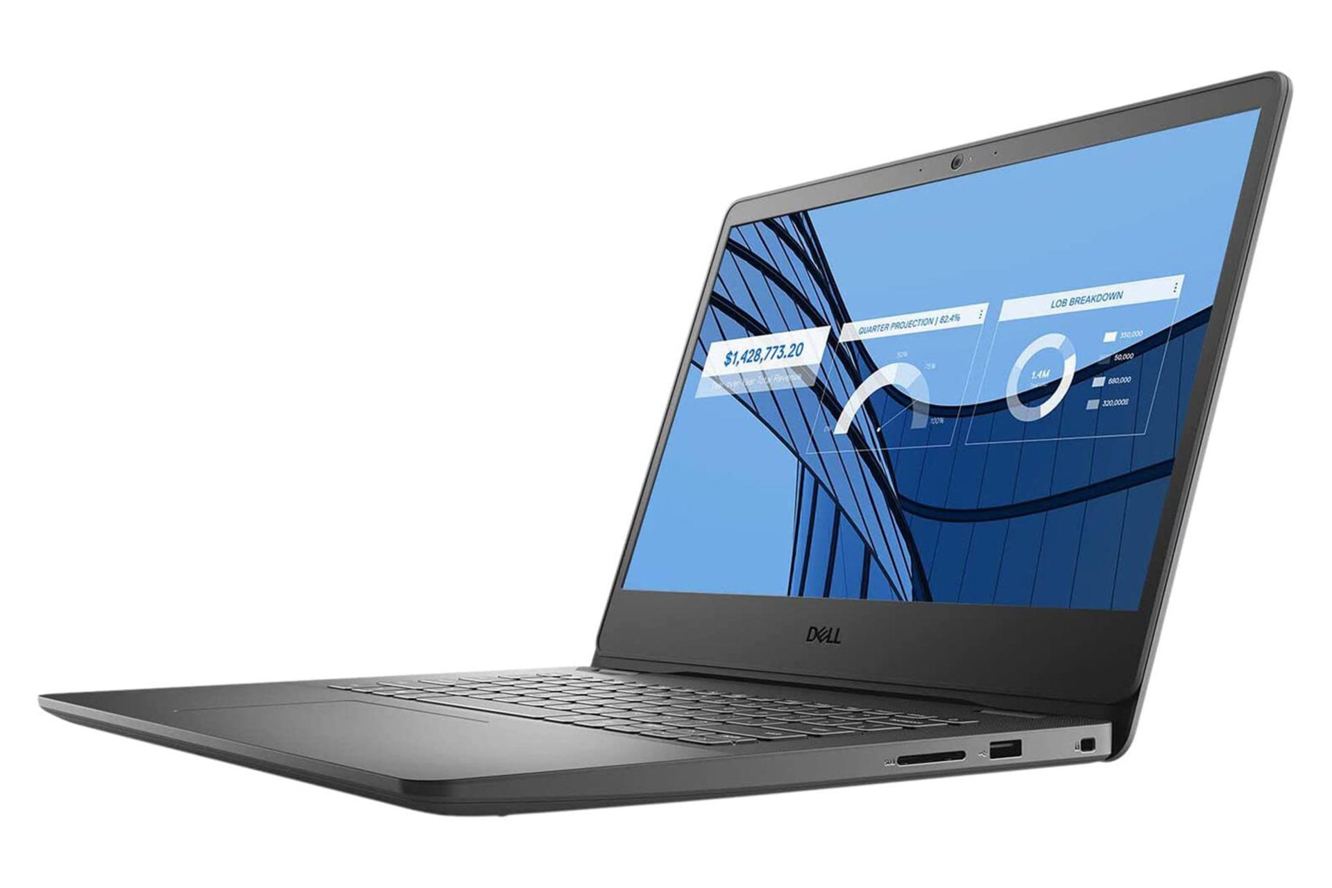 نمای نیمرخ راست لپ تاپ دل وسترو 14 3400