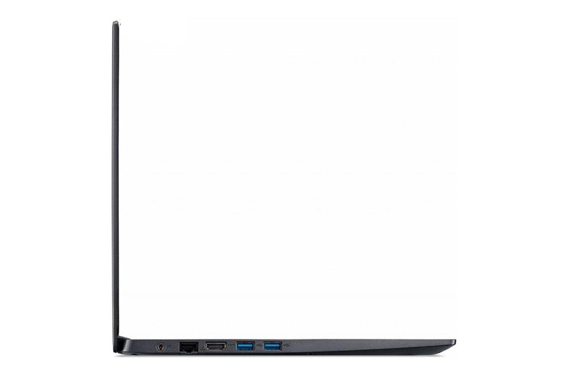 نمای پورت های سمت چپ لپ تاپ ایسر