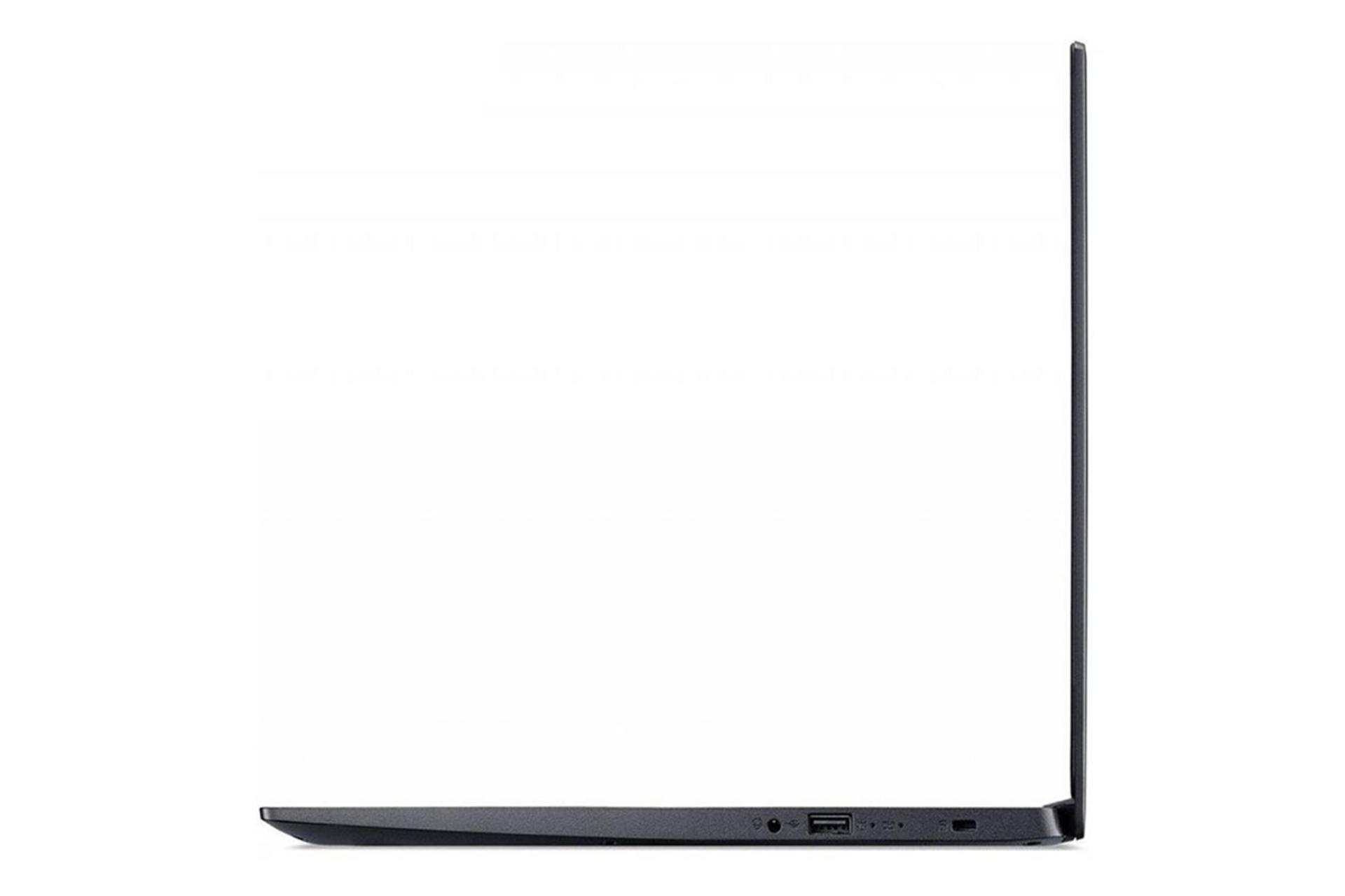 نمای پورت های سمت راست لپ تاپ ایسر