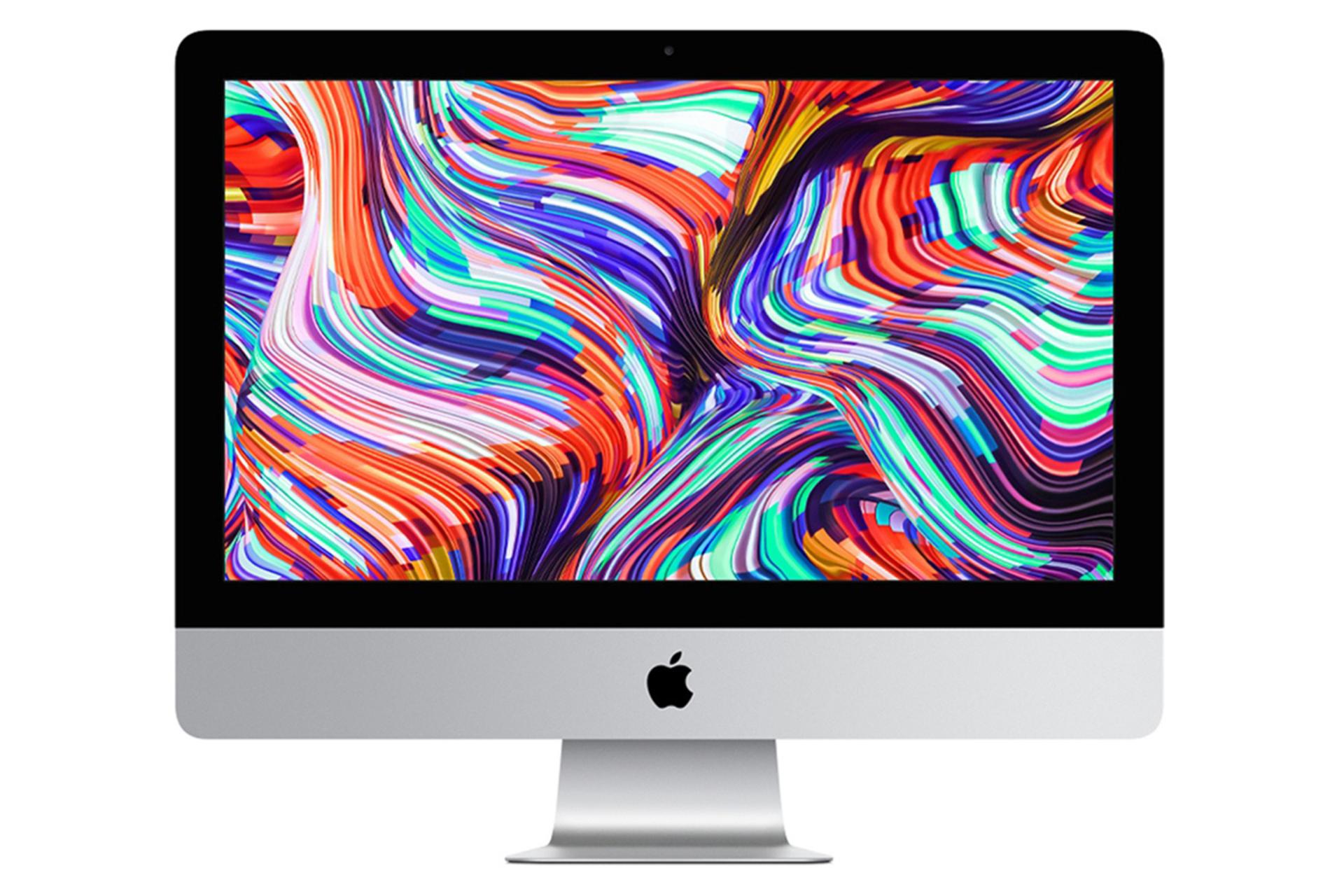 نمای روبرو کامپیوتر آل این وان All in One Apple iMac Core i3-8100