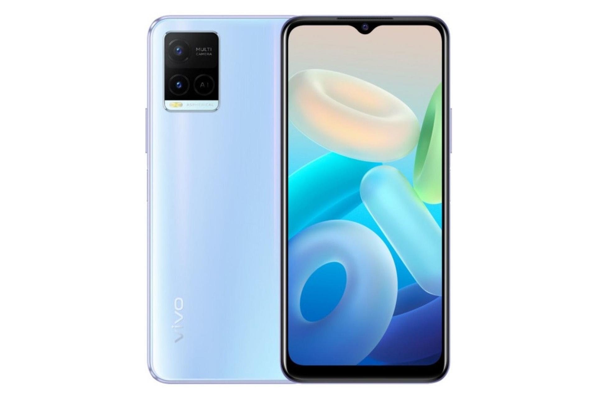 گوشی موبایل ویوو vivo Y32 آبی روشن