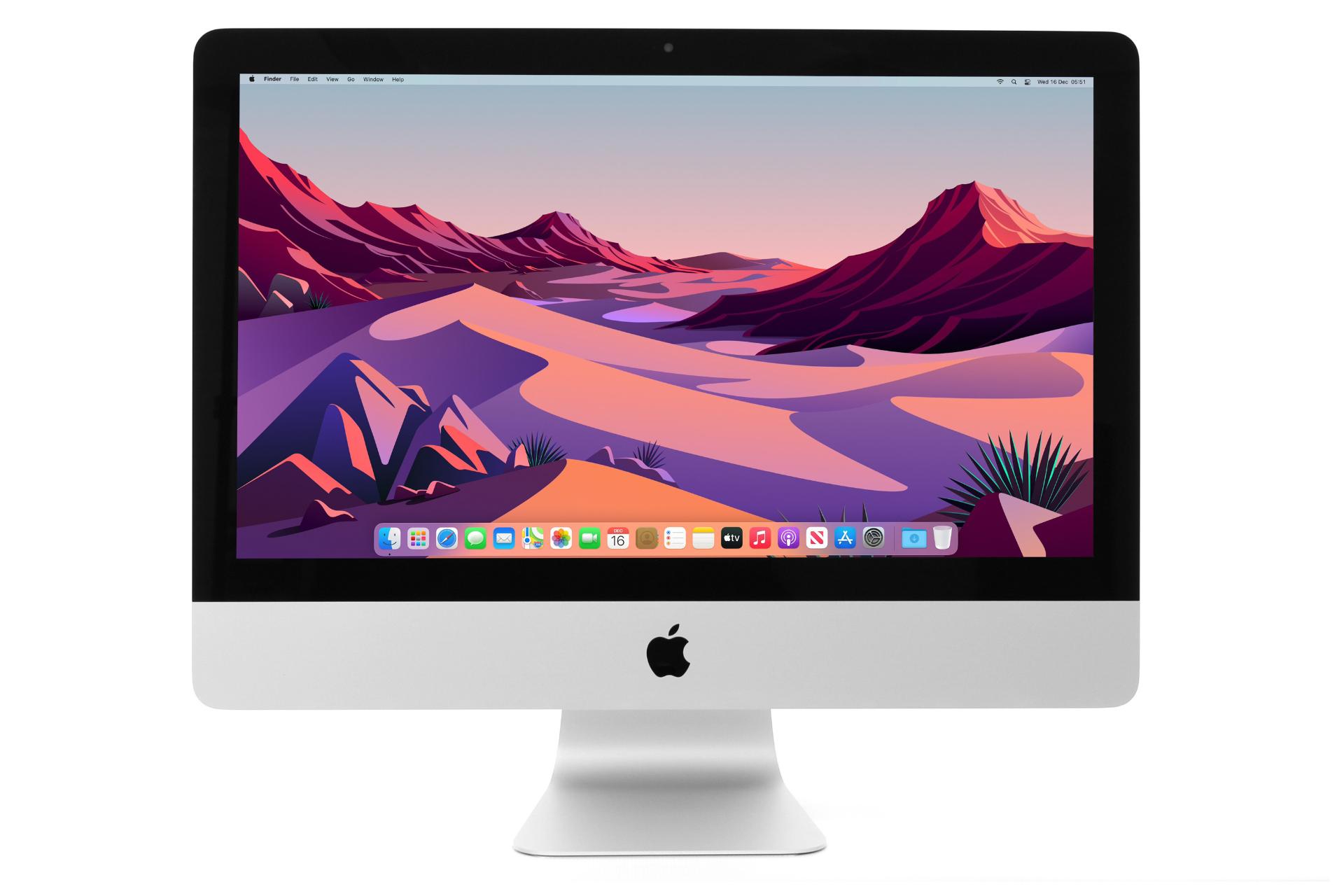 نمای روبرو کامپیوتر آل این وان All in One Apple iMac 21.5 inch 2017