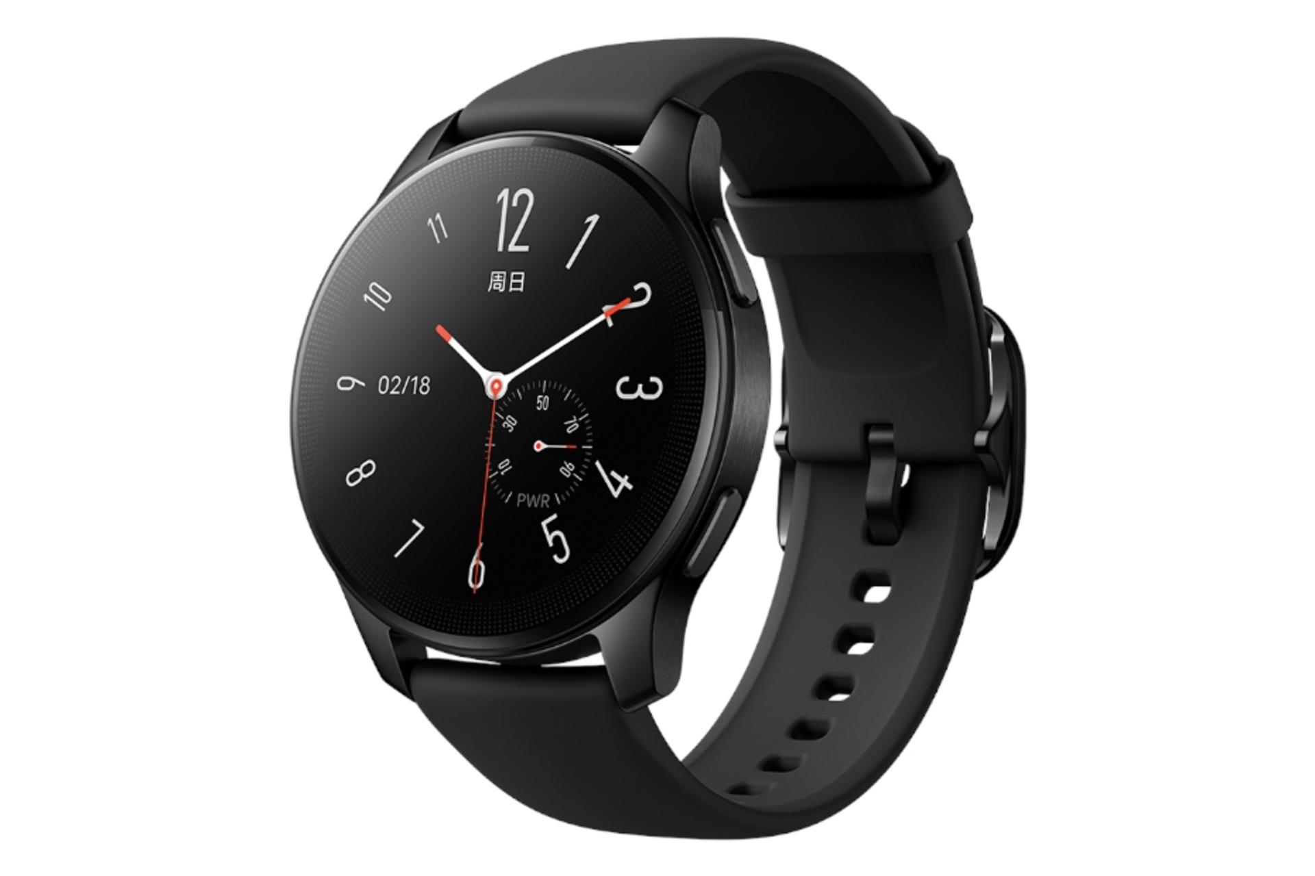 نمای راست vivo Watch 2 / ویوو واچ 2 مشکی