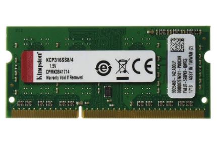 کینگستون ValueRAM KCP316SS8/4 ظرفیت 4 گیگابایت از نوع DDR3-1600