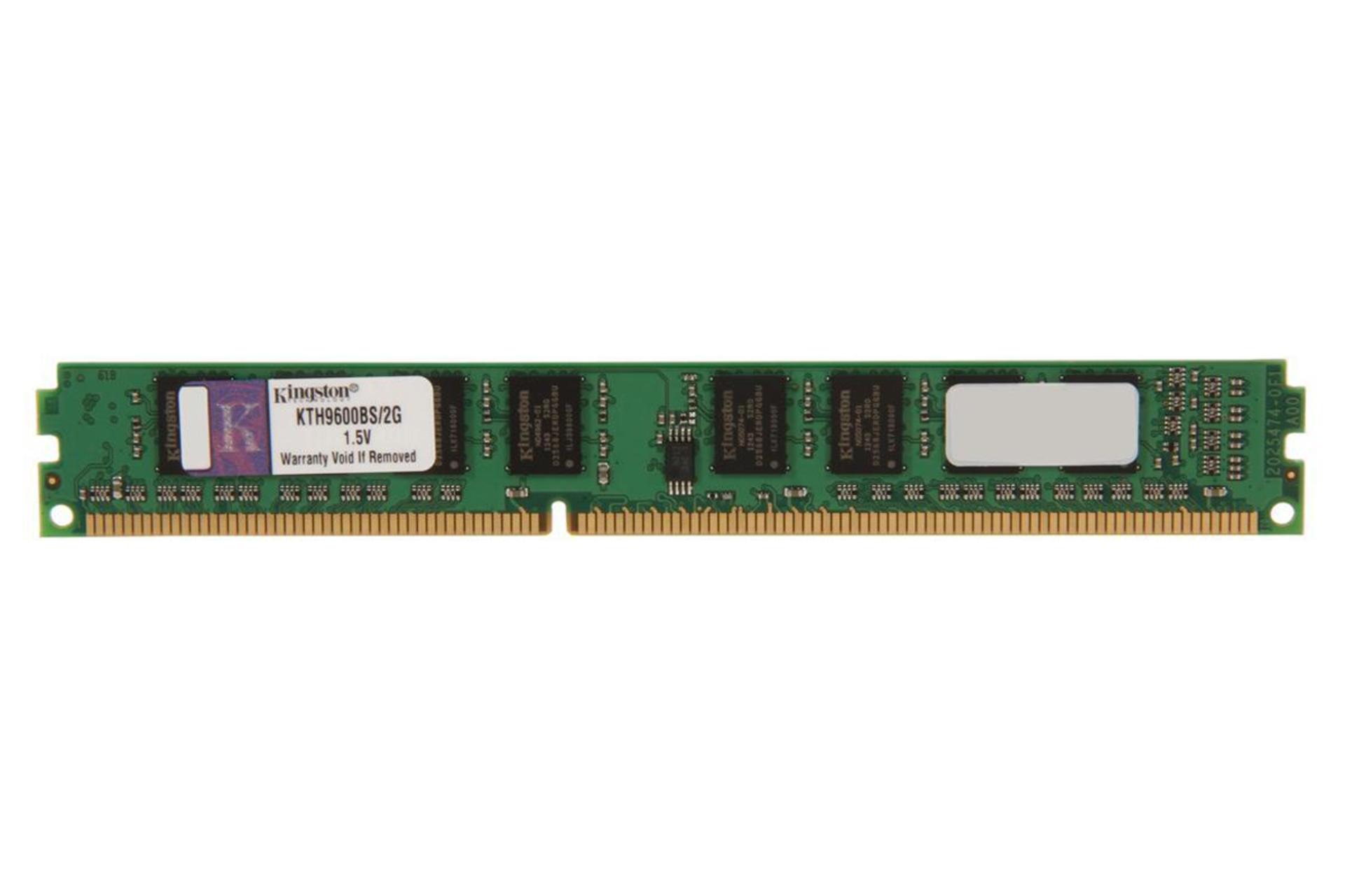 رم کینگستون KTH9600BS/2G  ظرفیت 2 گیگابایت از نوع DDR3-1333