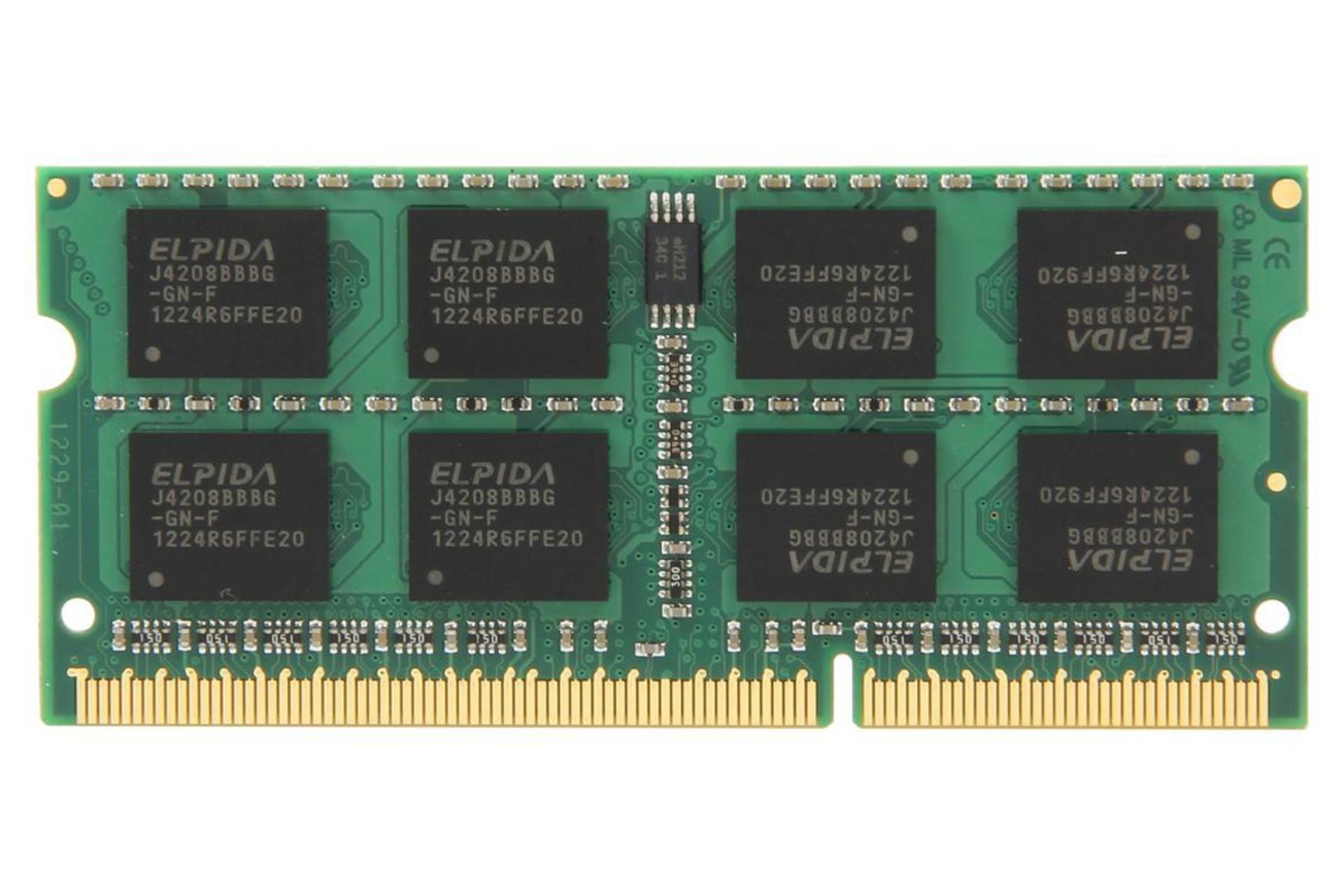 رم کینگستون KTL-TP3C/8G ظرفیت 8 گیگابایت از نوع DDR3-1600