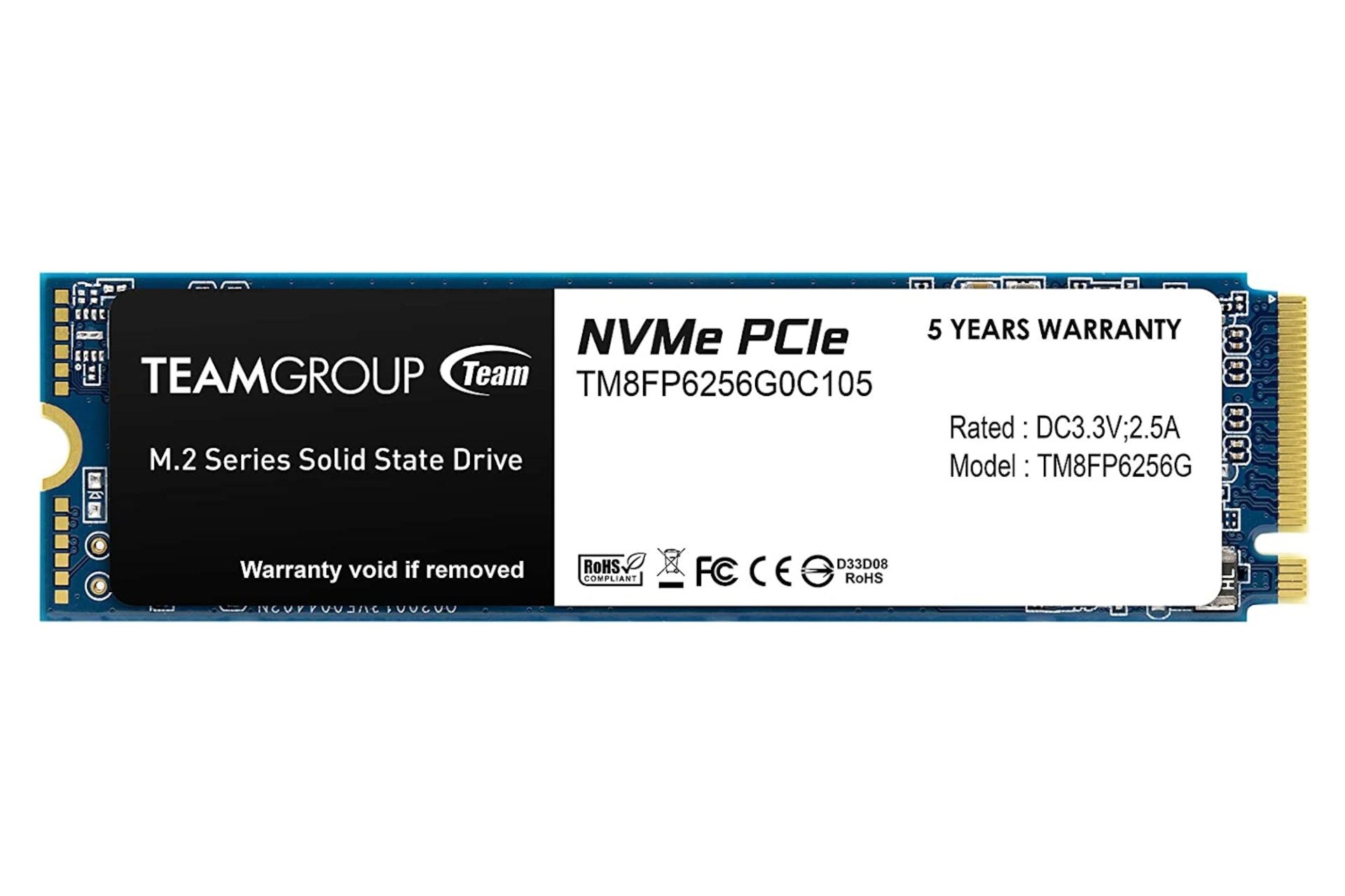 SSD تیم گروپ MP34 NVMe M.2 ظرفیت 512 گیگابایت TeamGroup