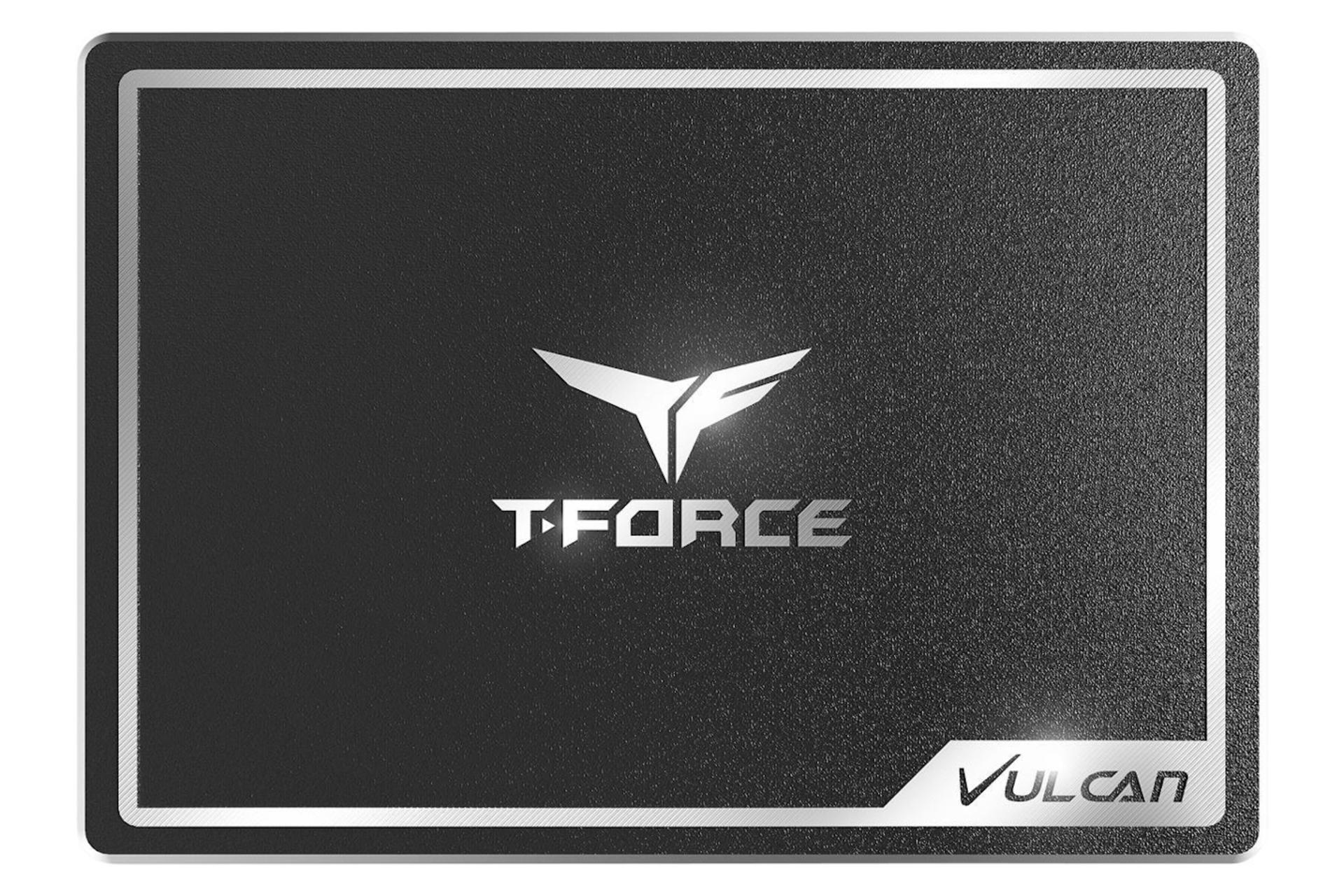 نمای روبرو SSD تیم گروپ T-Force VULCAN SATA 2.5 Inch ظرفیت 500 گیگابایت TeamGroup