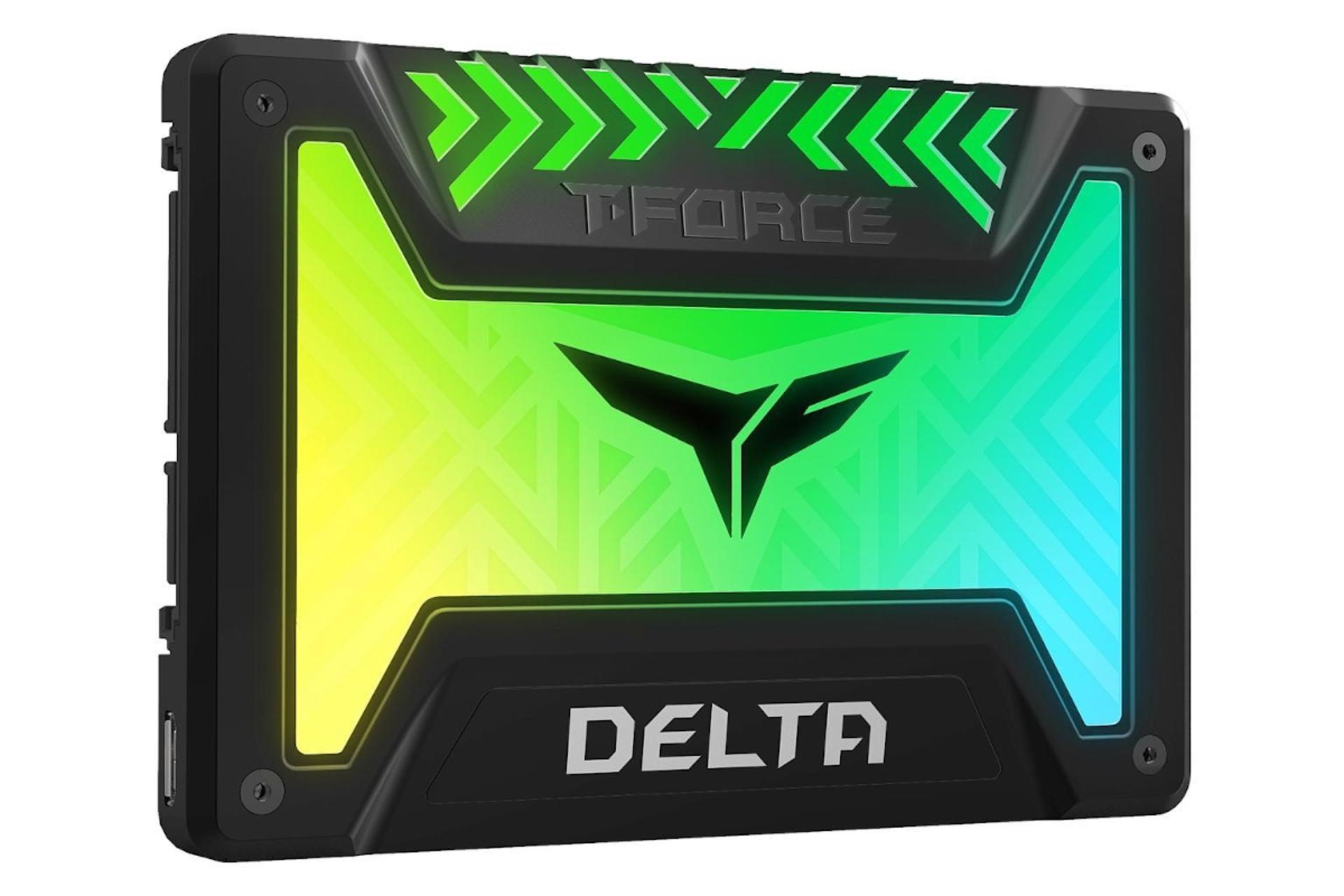 LED روشن SSD تیم گروپ T-Force DELTA RGB (5V) SATA 2.5 Inch ظرفیت 250 گیگابایت TeamGroup